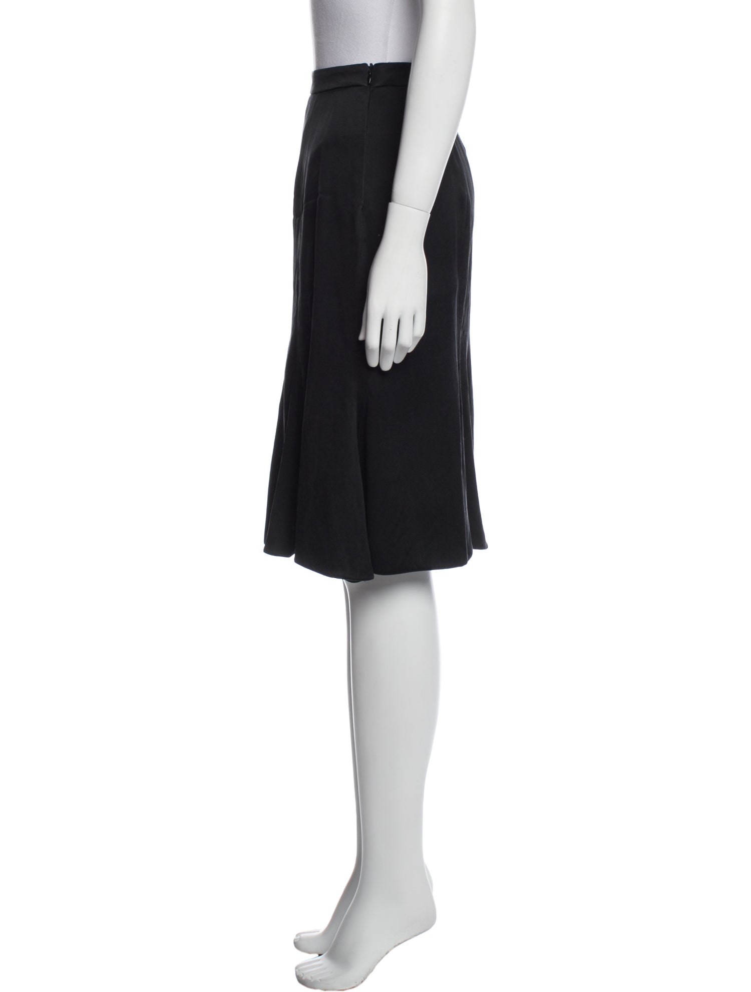 Giorgio Armani Silk Knee-Length Skirt