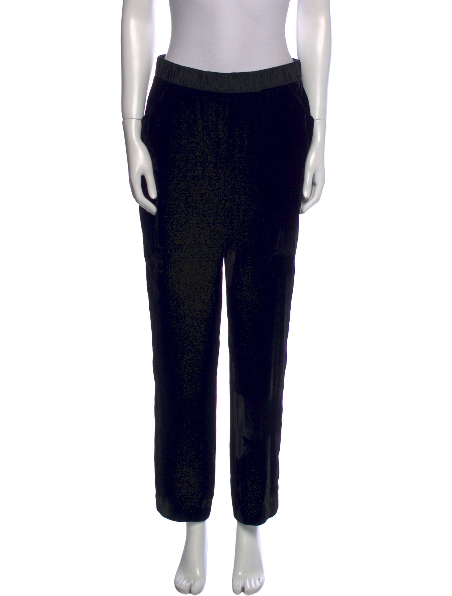 Giorgio Armani Velvet Straight Leg Pants