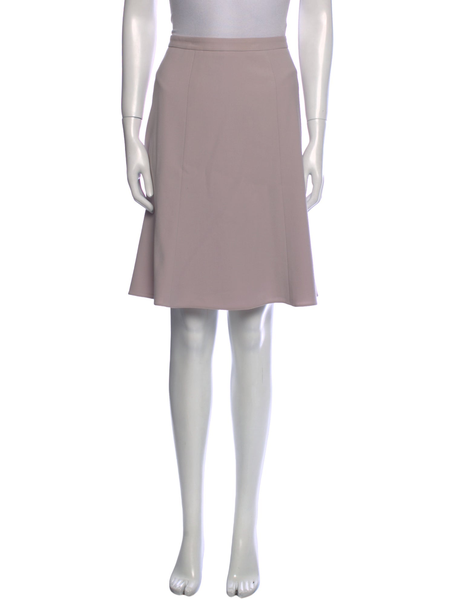 Giorgio Armani Virgin Wool Knee-Length Skirt