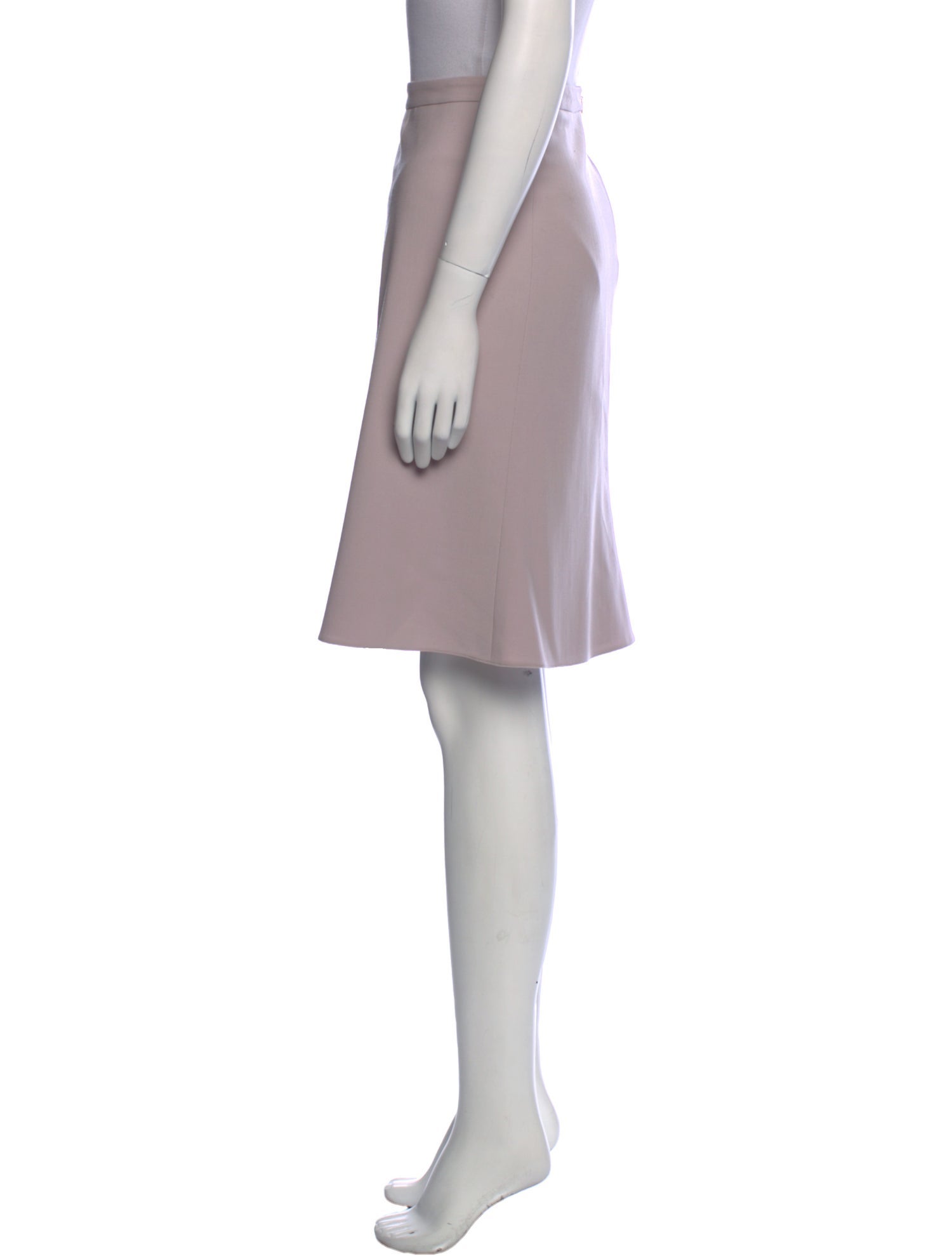 Giorgio Armani Virgin Wool Knee-Length Skirt