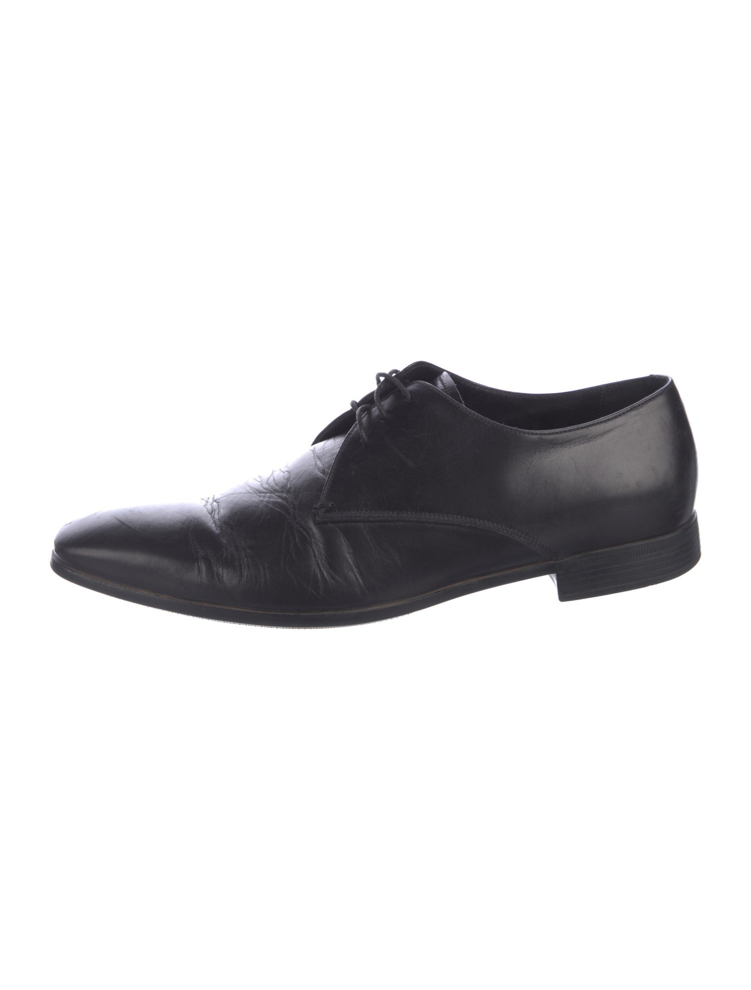 Giorgio Armani Leather Derby Shoes