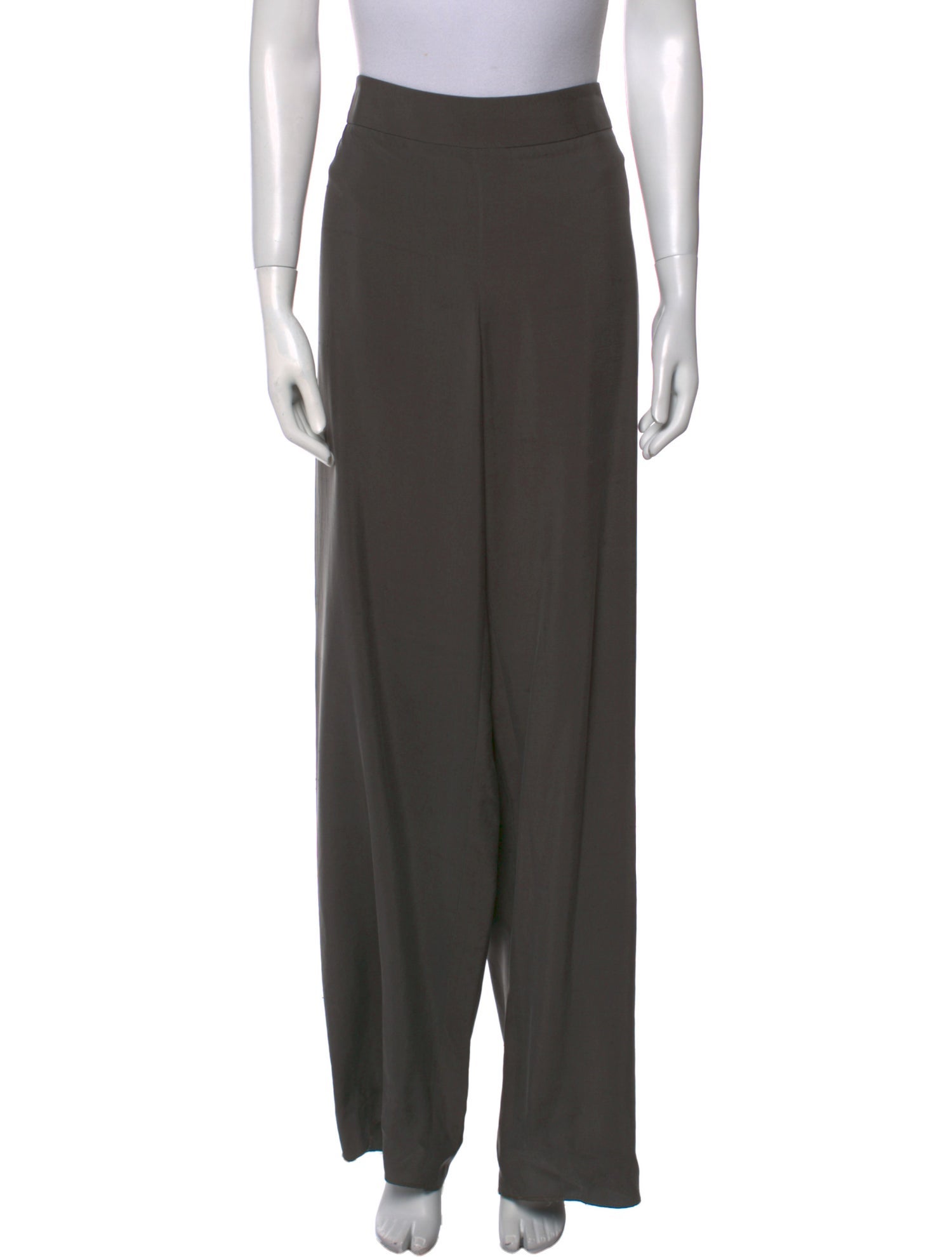 Giorgio Armani Silk Wide Leg Pants