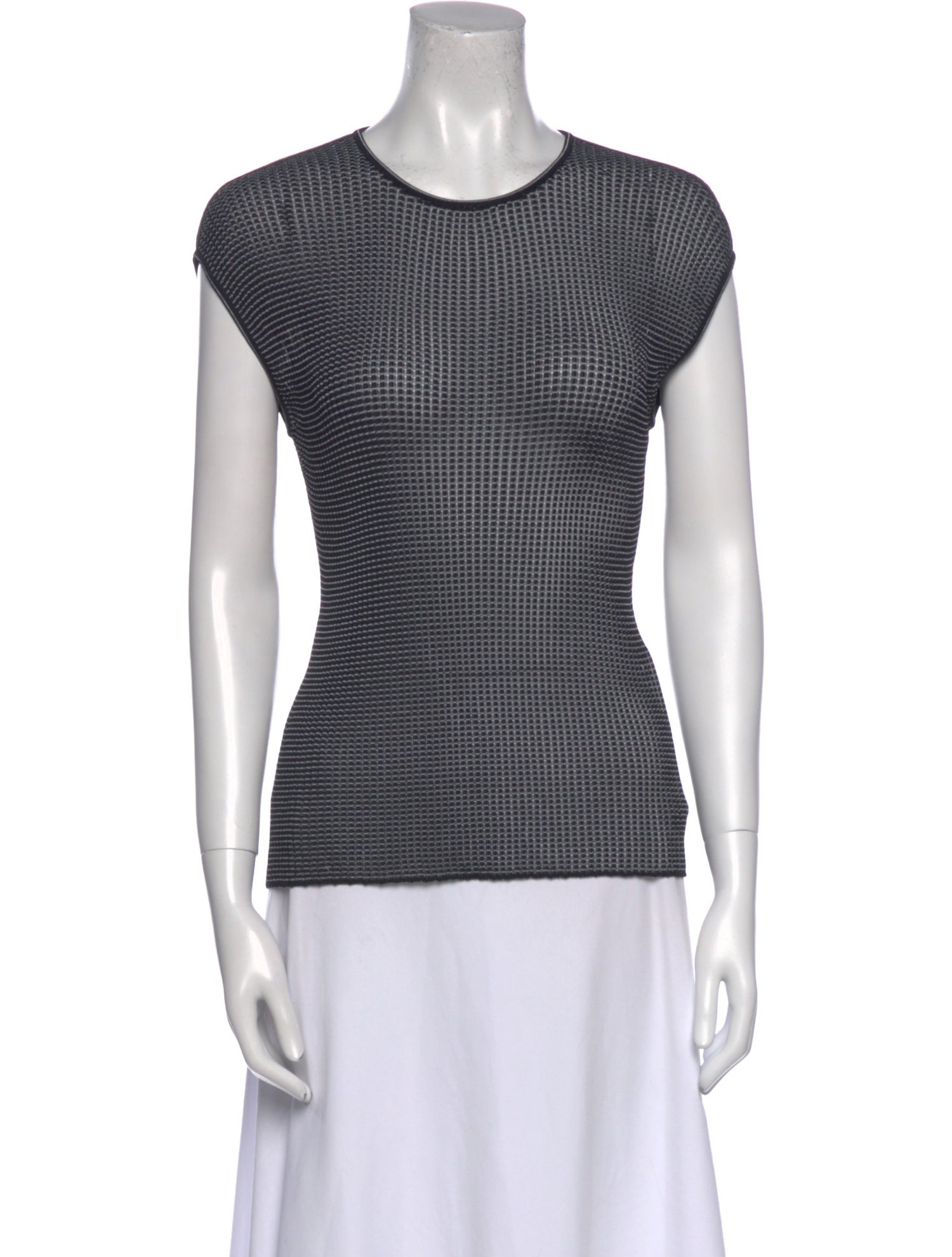 Giorgio Armani Crew Neck Short Sleeve Top