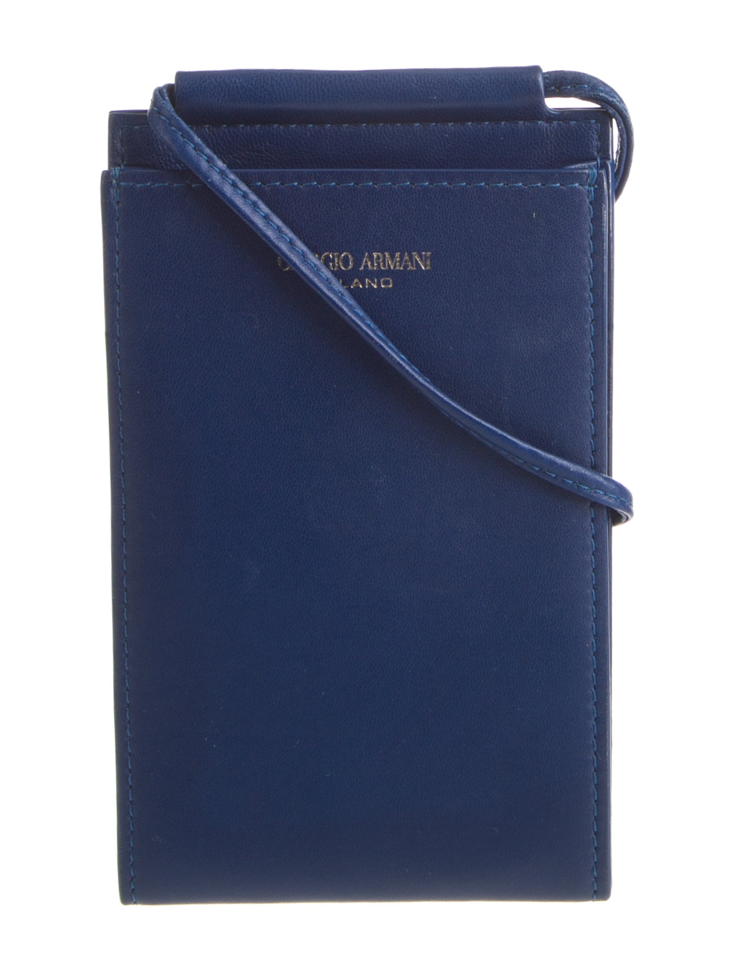 Giorgio Armani Leather Crossbody Bag