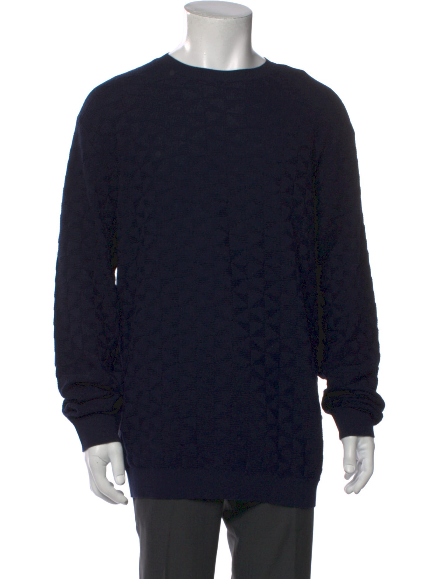 Giorgio Armani Crew Neck Long Sleeve Pullover w/ Tags