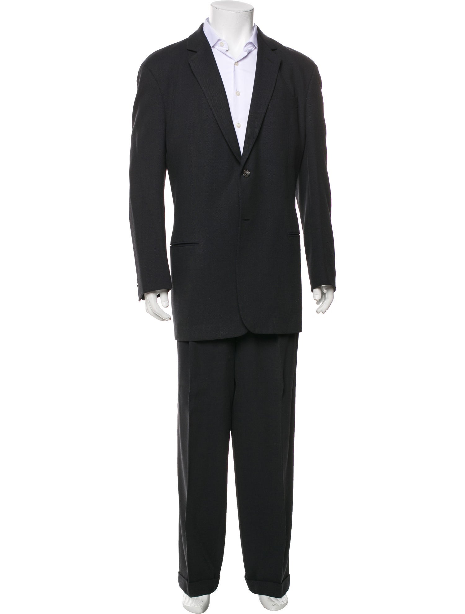 Giorgio Armani Wool Two-Piece Suit