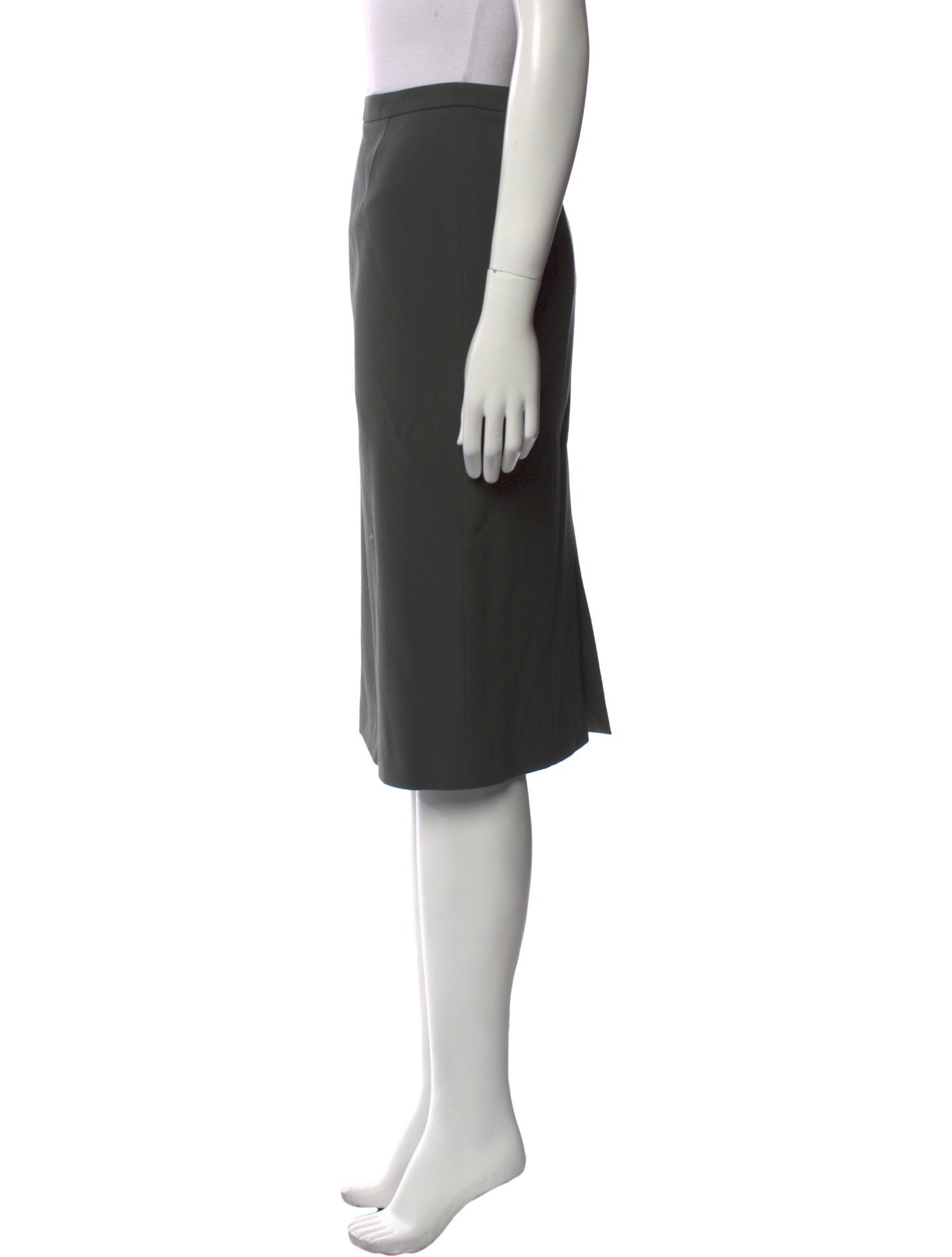 Giorgio Armani Wool Knee-Length Skirt