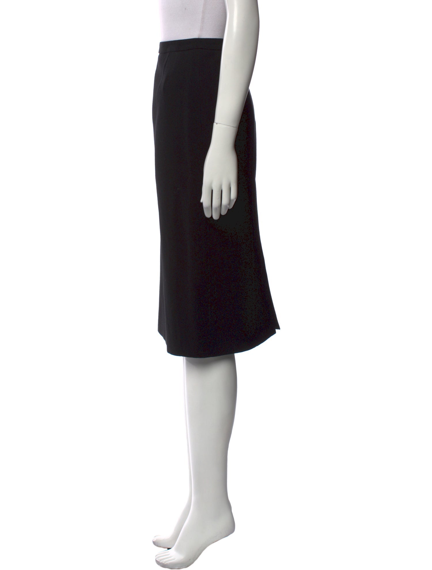 Giorgio Armani Wool Knee-Length Skirt