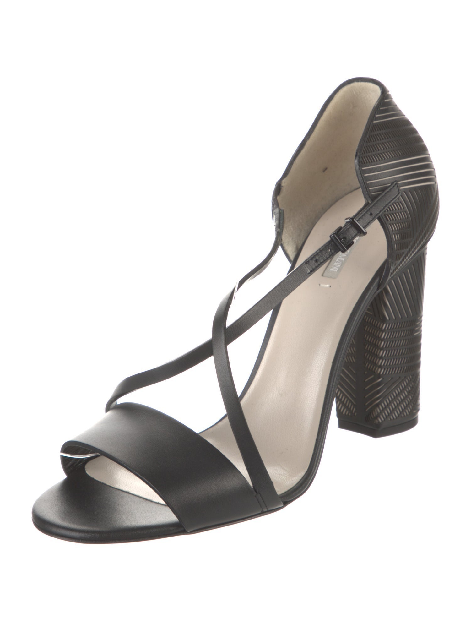 Giorgio Armani Leather Sandals