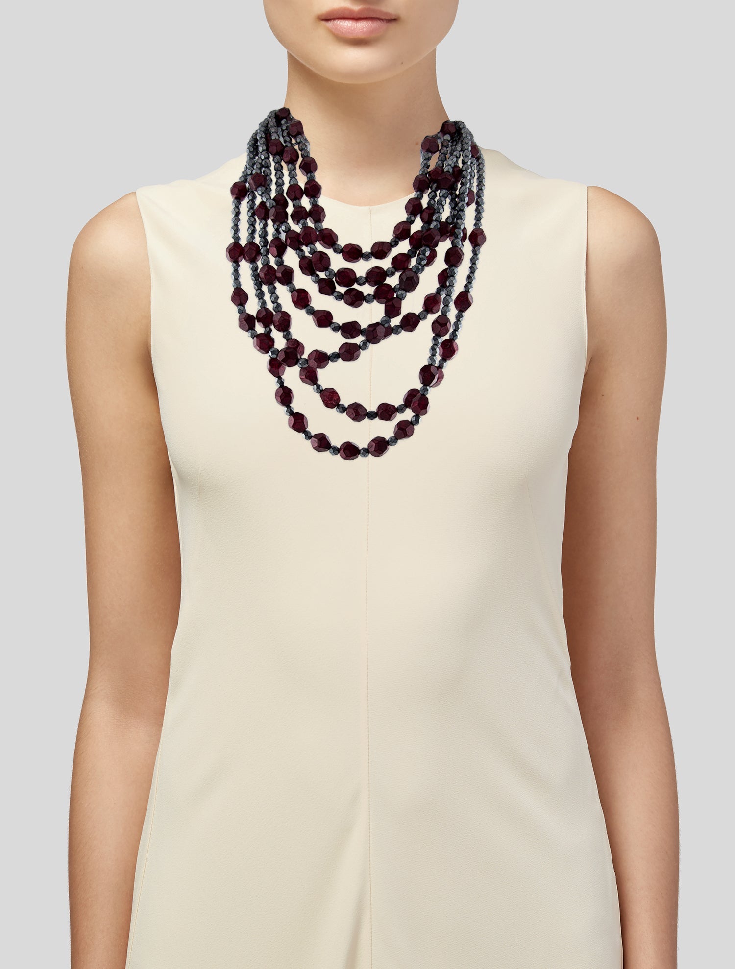 Giorgio Armani Multistrand Bead Necklace