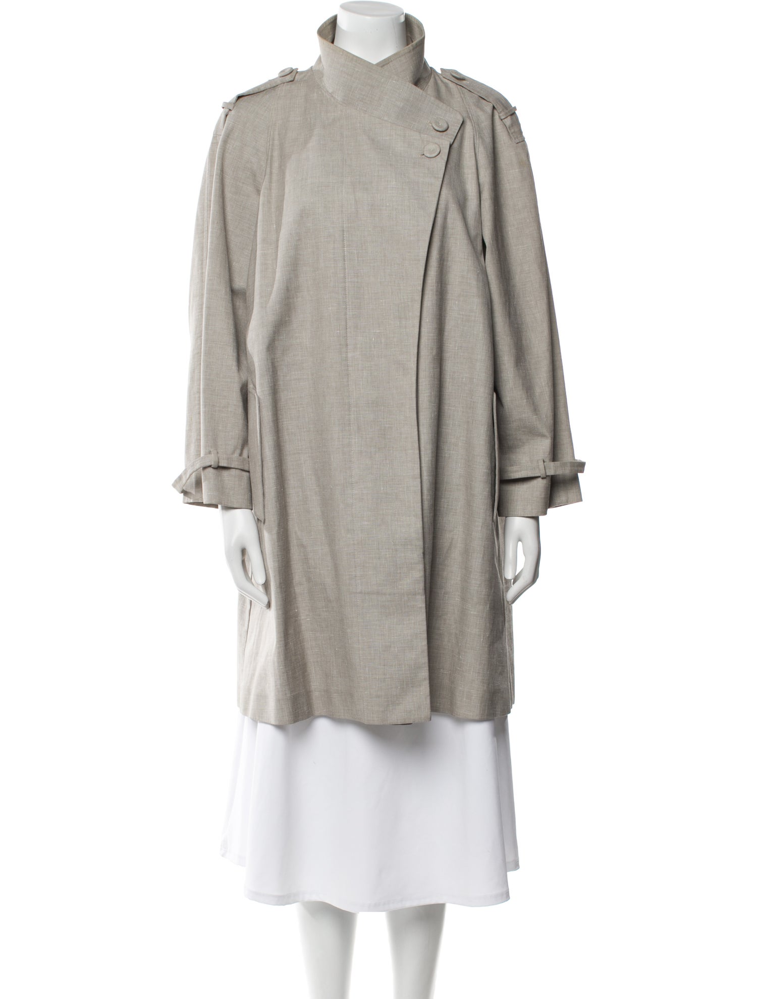 Giorgio Armani Linen Coat