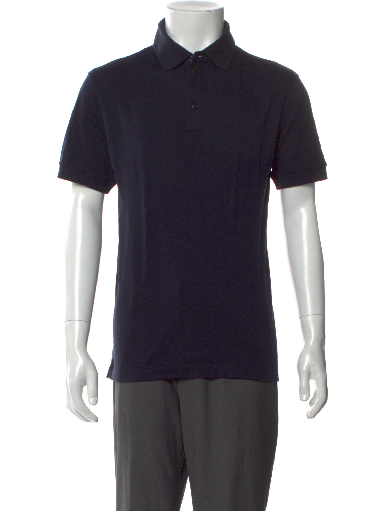 Giorgio Armani Cashmere Collar Polo Shirt