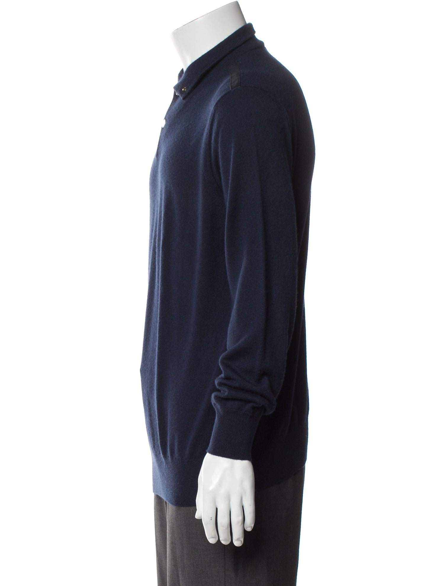 Giorgio Armani Cashmere Collar Polo Sweater