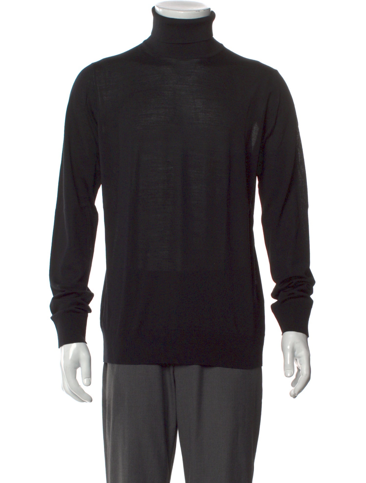 Giorgio Armani Virgin Wool Turtleneck Pullover