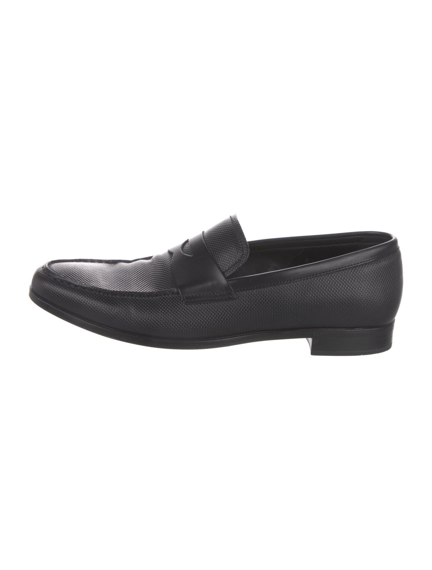 Giorgio Armani Leather Dress Loafers
