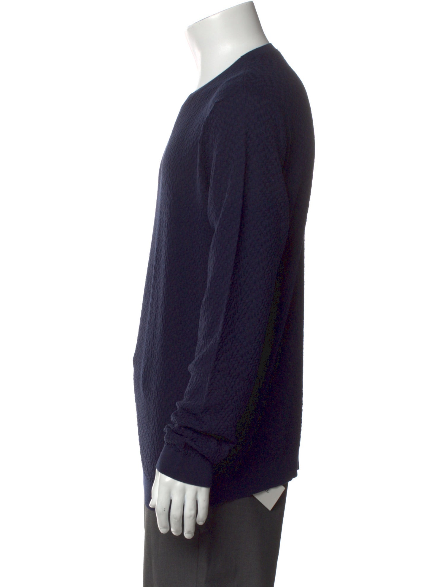 Giorgio Armani Crew Neck Long Sleeve Pullover