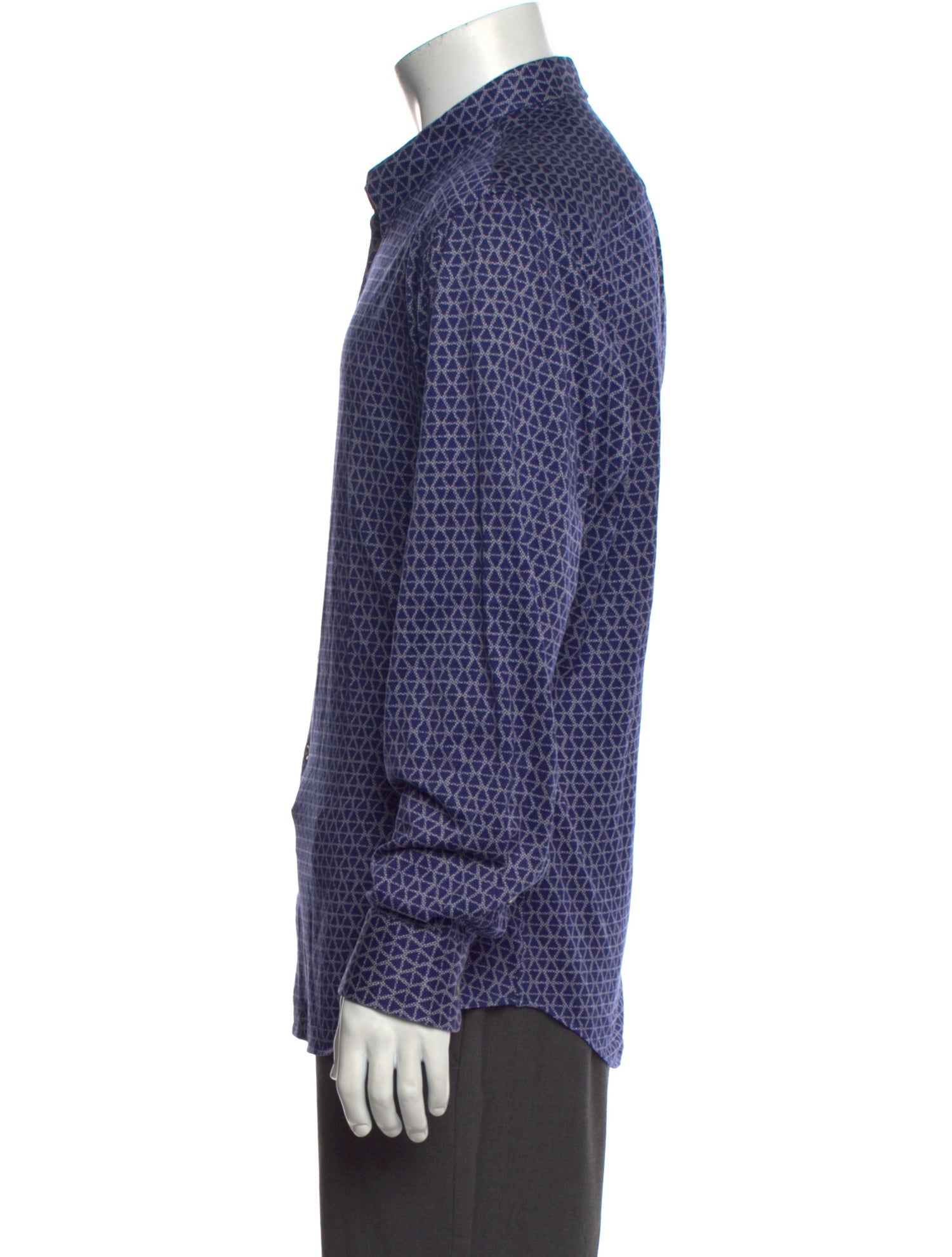 Giorgio Armani Printed Long Sleeve Shirt