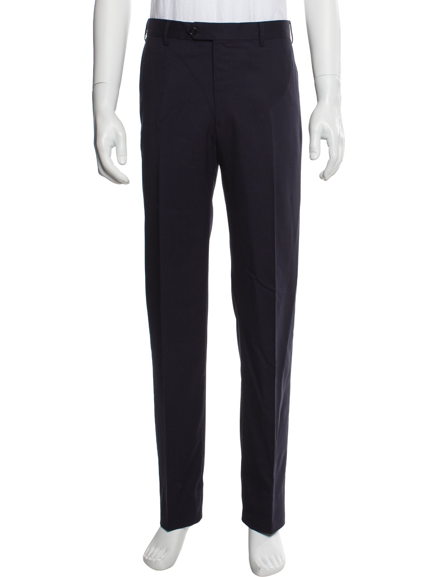 Giorgio Armani Virgin Wool Dress Pants