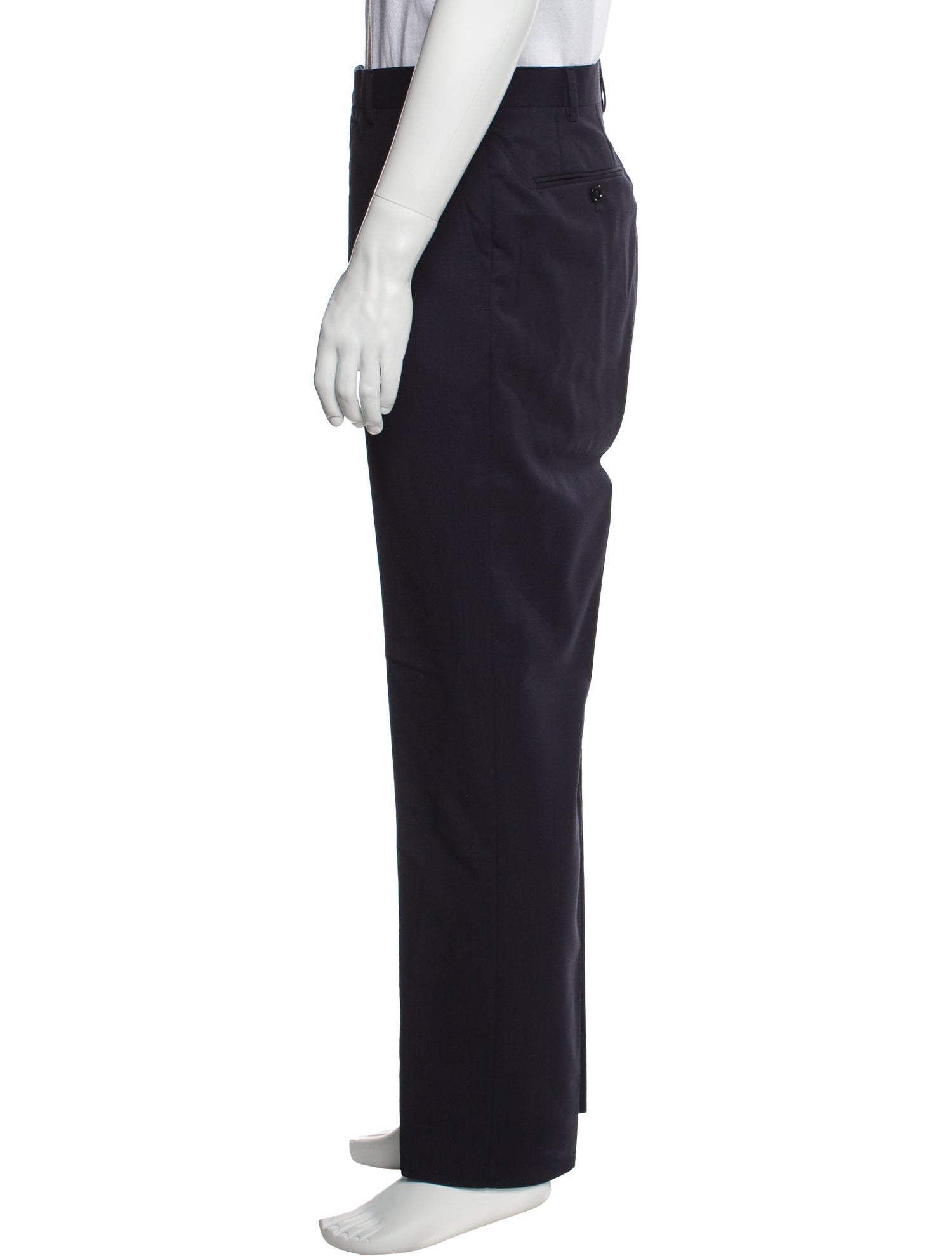 Giorgio Armani Virgin Wool Dress Pants
