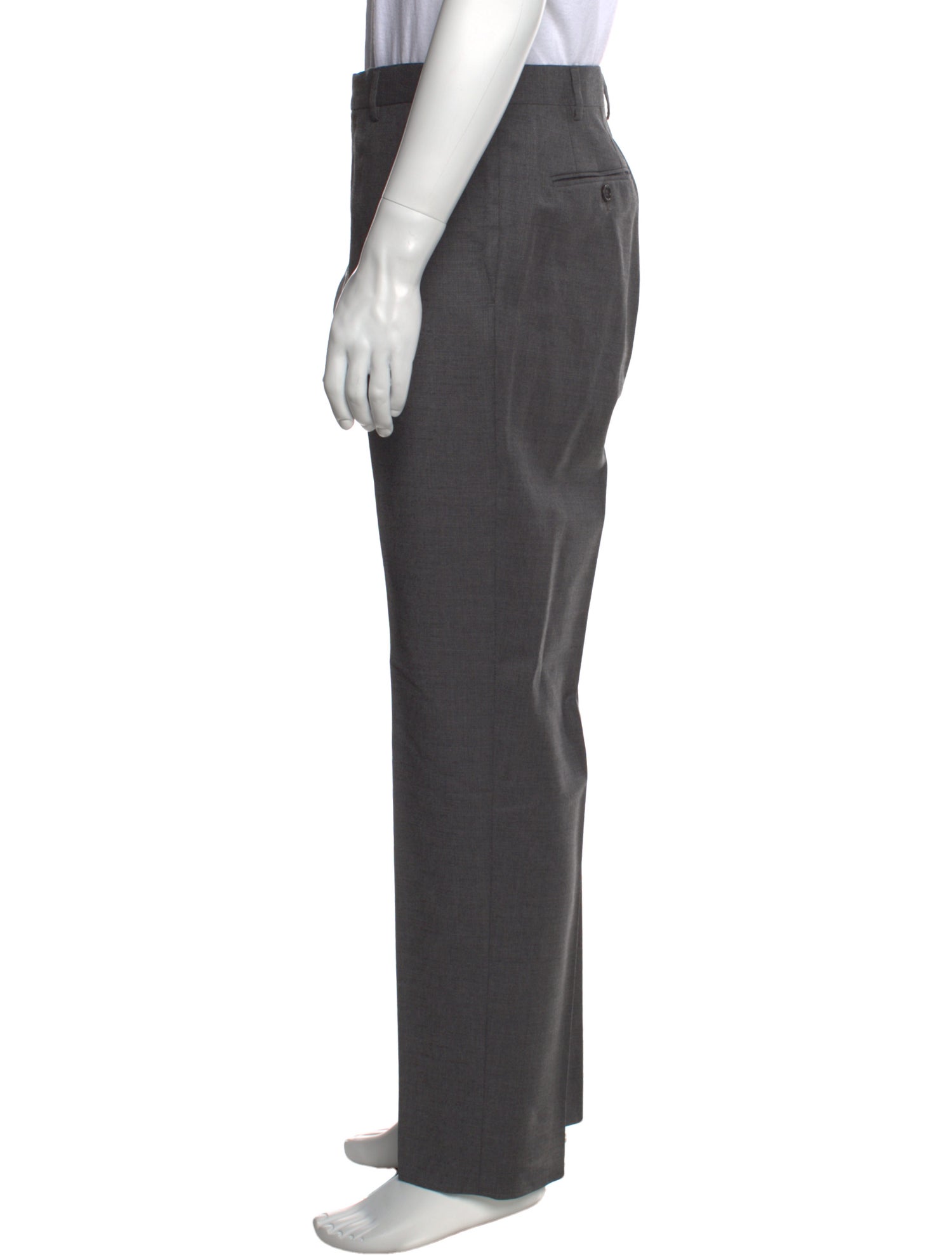 Giorgio Armani Virgin Wool Dress Pants