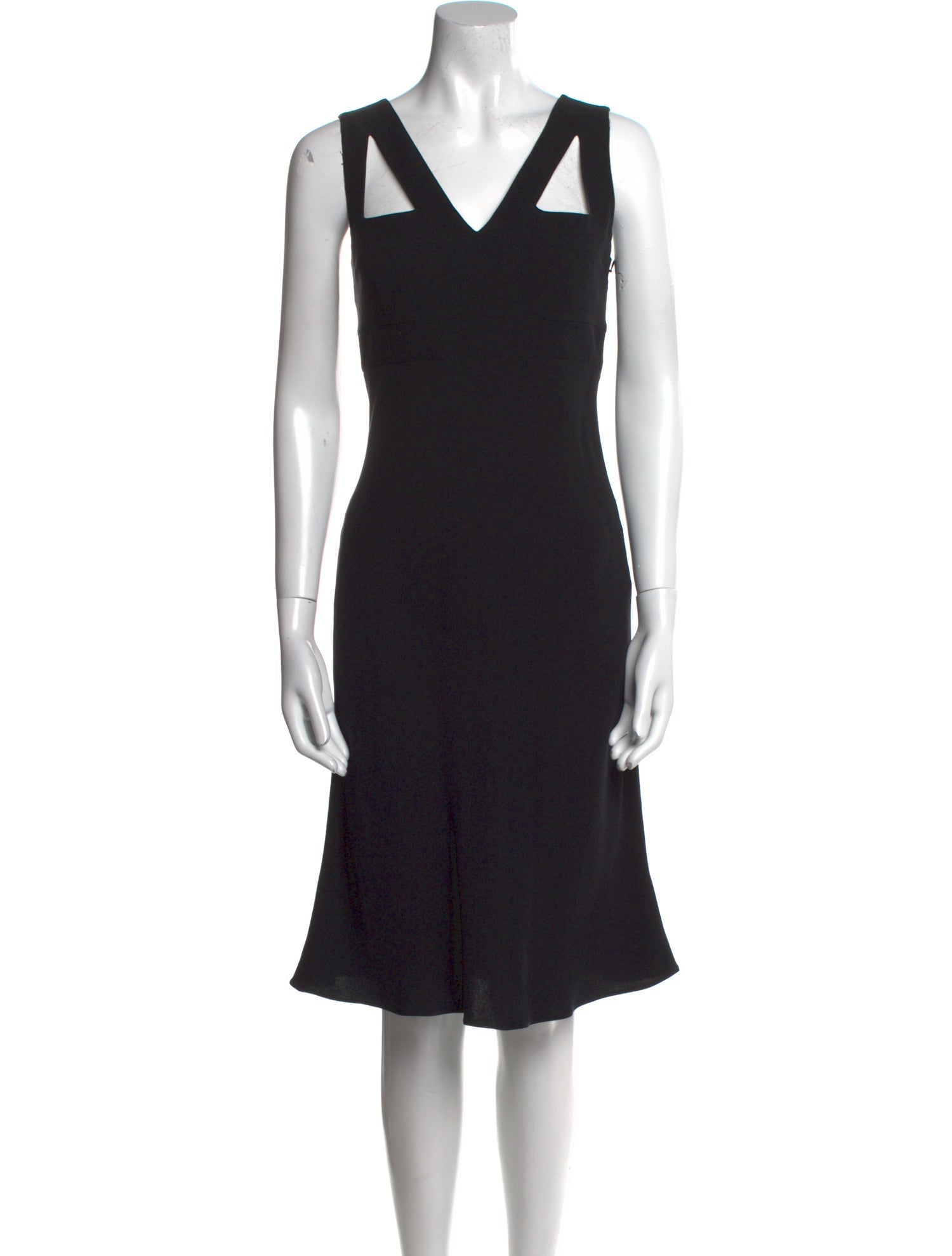 Giorgio Armani Silk Knee-Length Dress