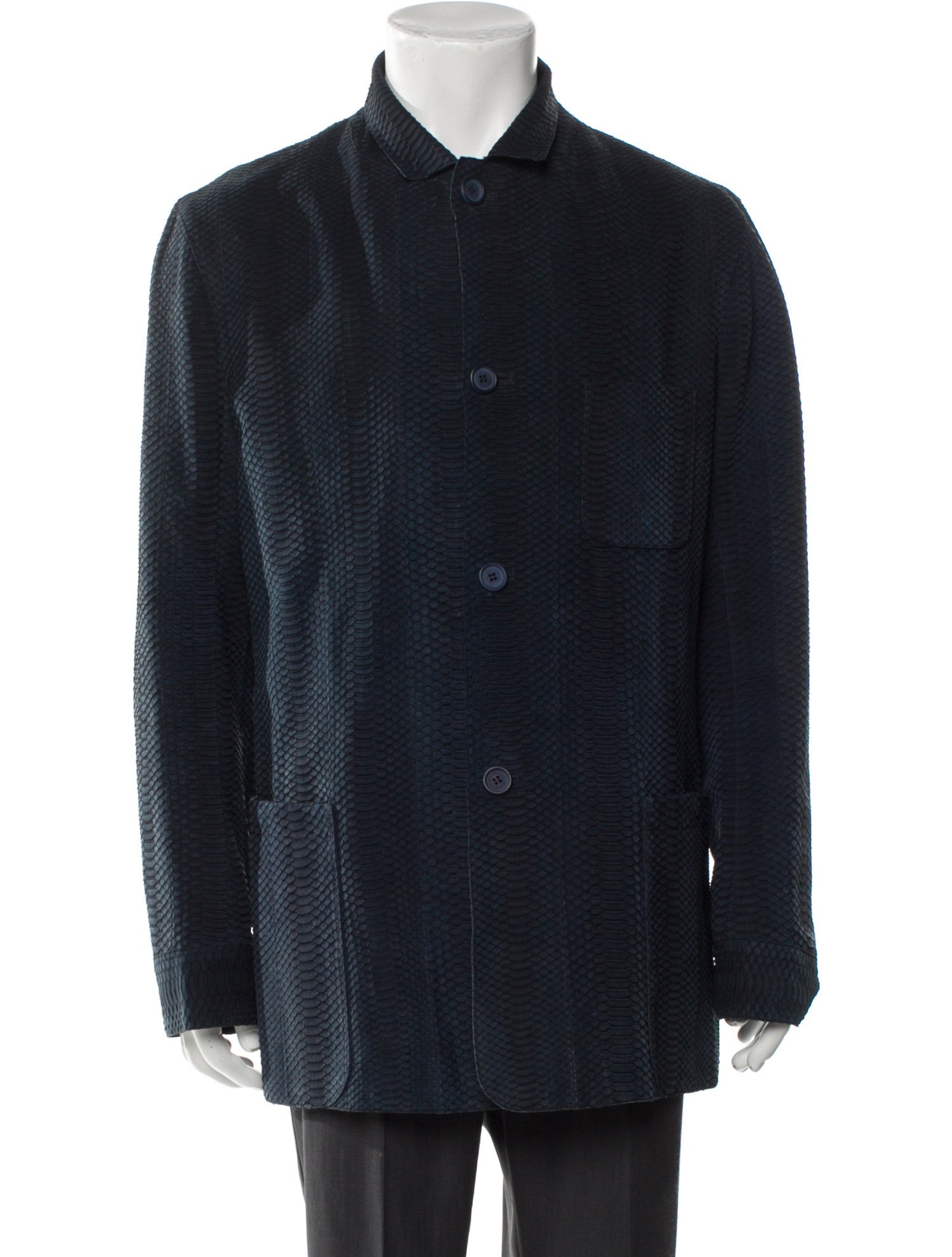 Giorgio Armani 2016 Python Blazer