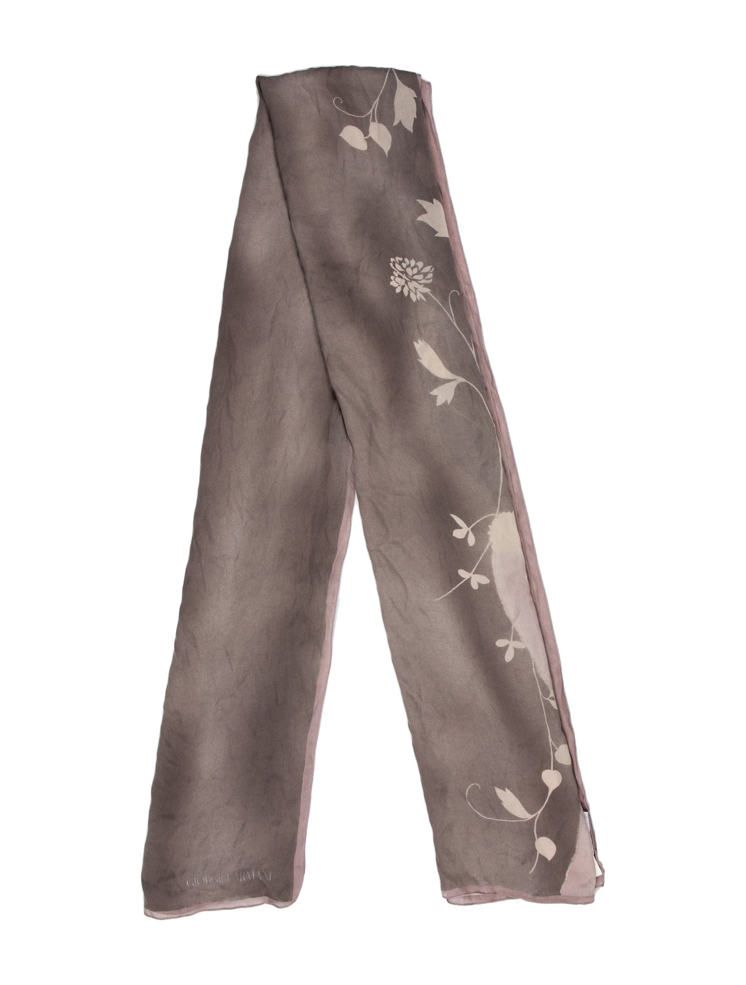 Giorgio Armani Silk Printed Scarf