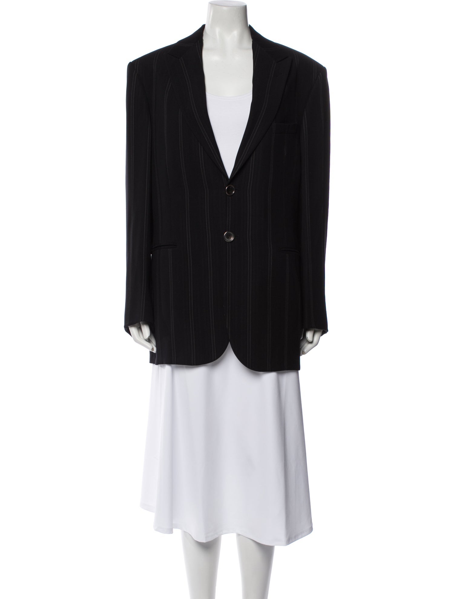 Giorgio Armani Striped Evening Jacket