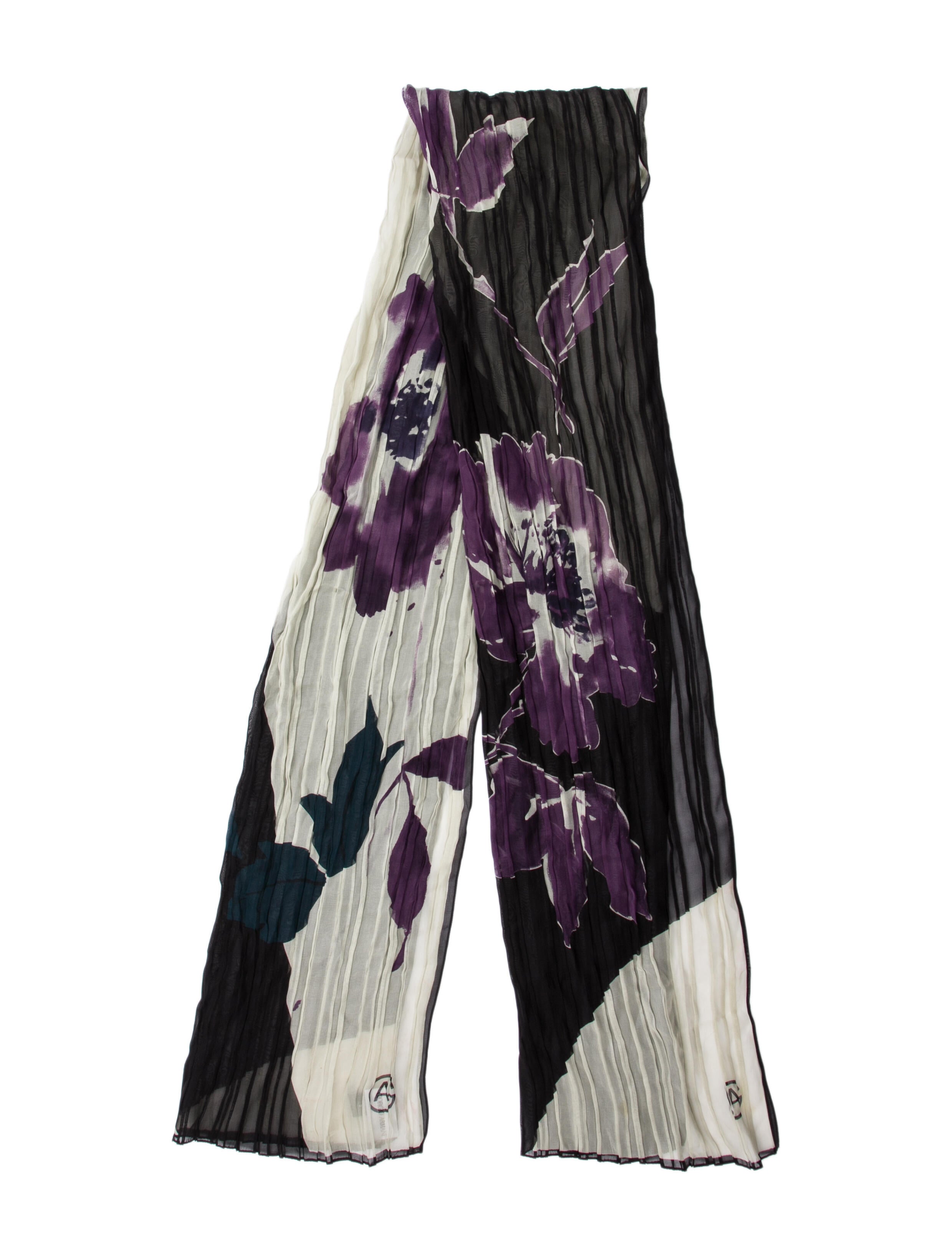 Giorgio Armani Silk Printed Scarf