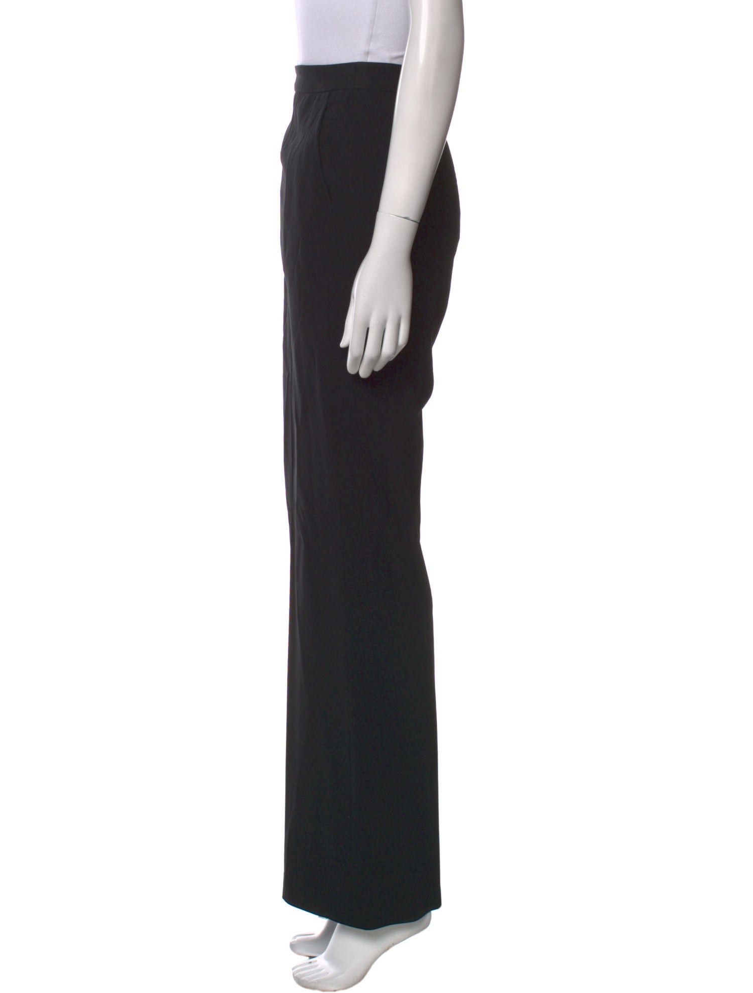 Giorgio Armani Virgin Wool Wide Leg Pants