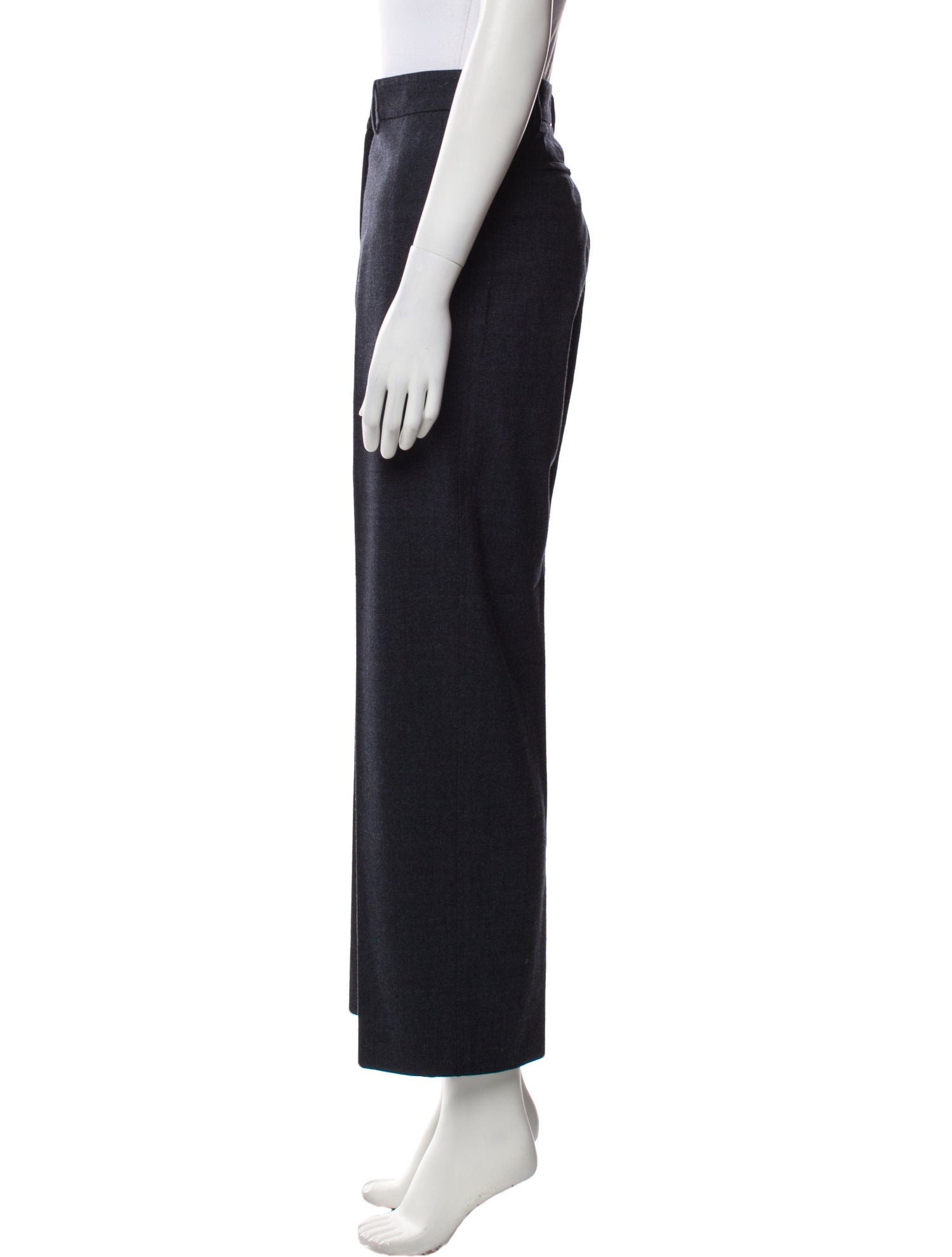Giorgio Armani Wool Wide Leg Pants