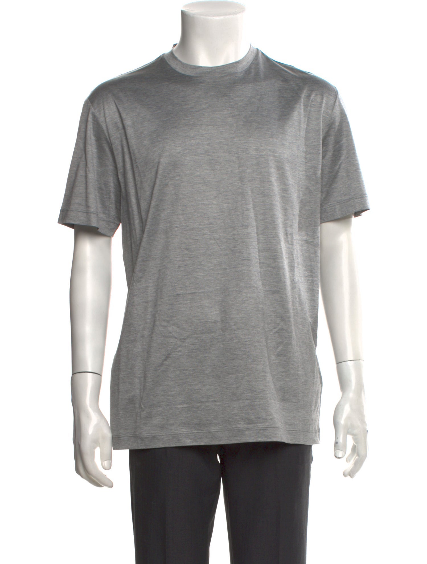 Giorgio Armani Silk Crew Neck T-Shirt