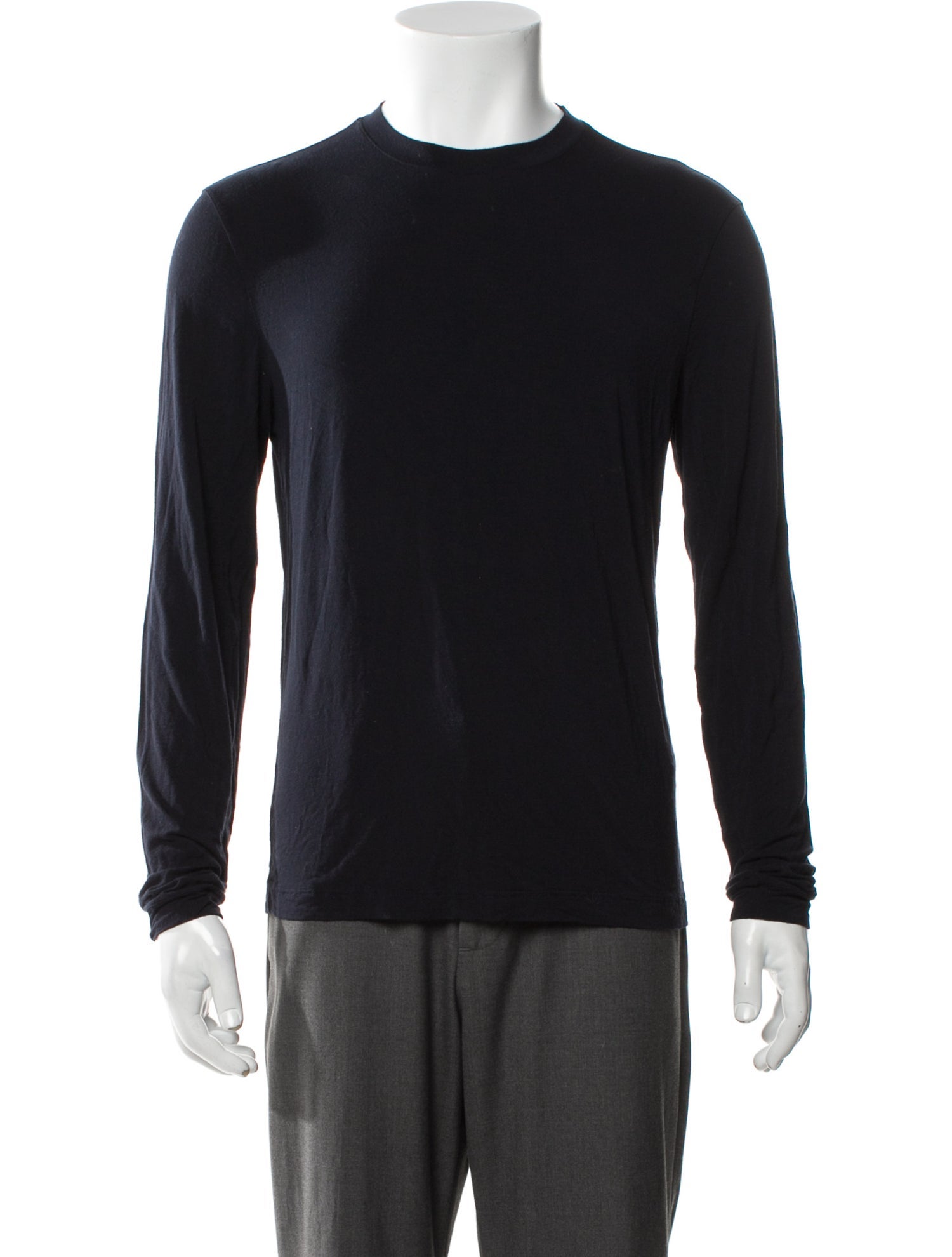 Giorgio Armani Crew Neck Long Sleeve T-Shirt