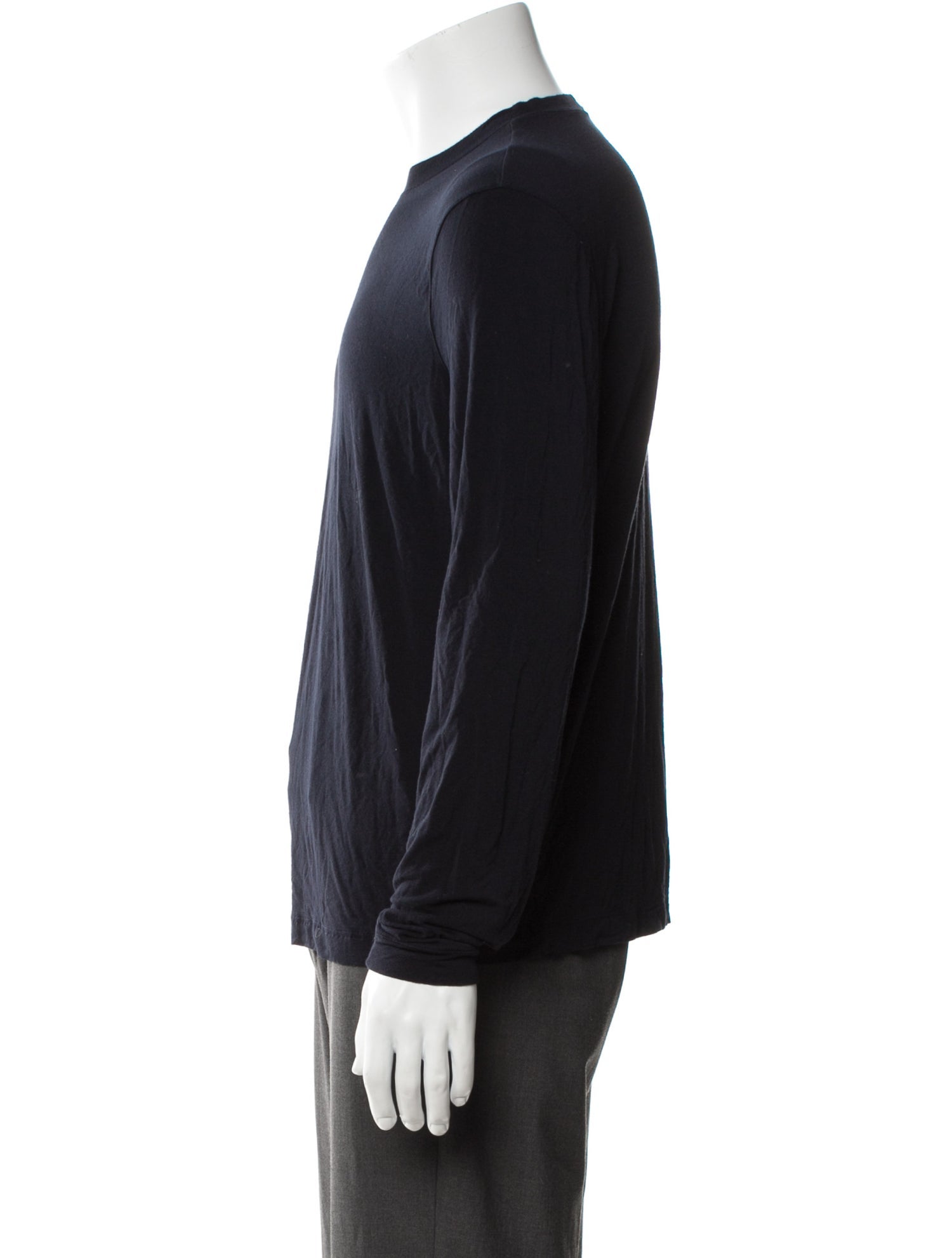 Giorgio Armani Crew Neck Long Sleeve T-Shirt
