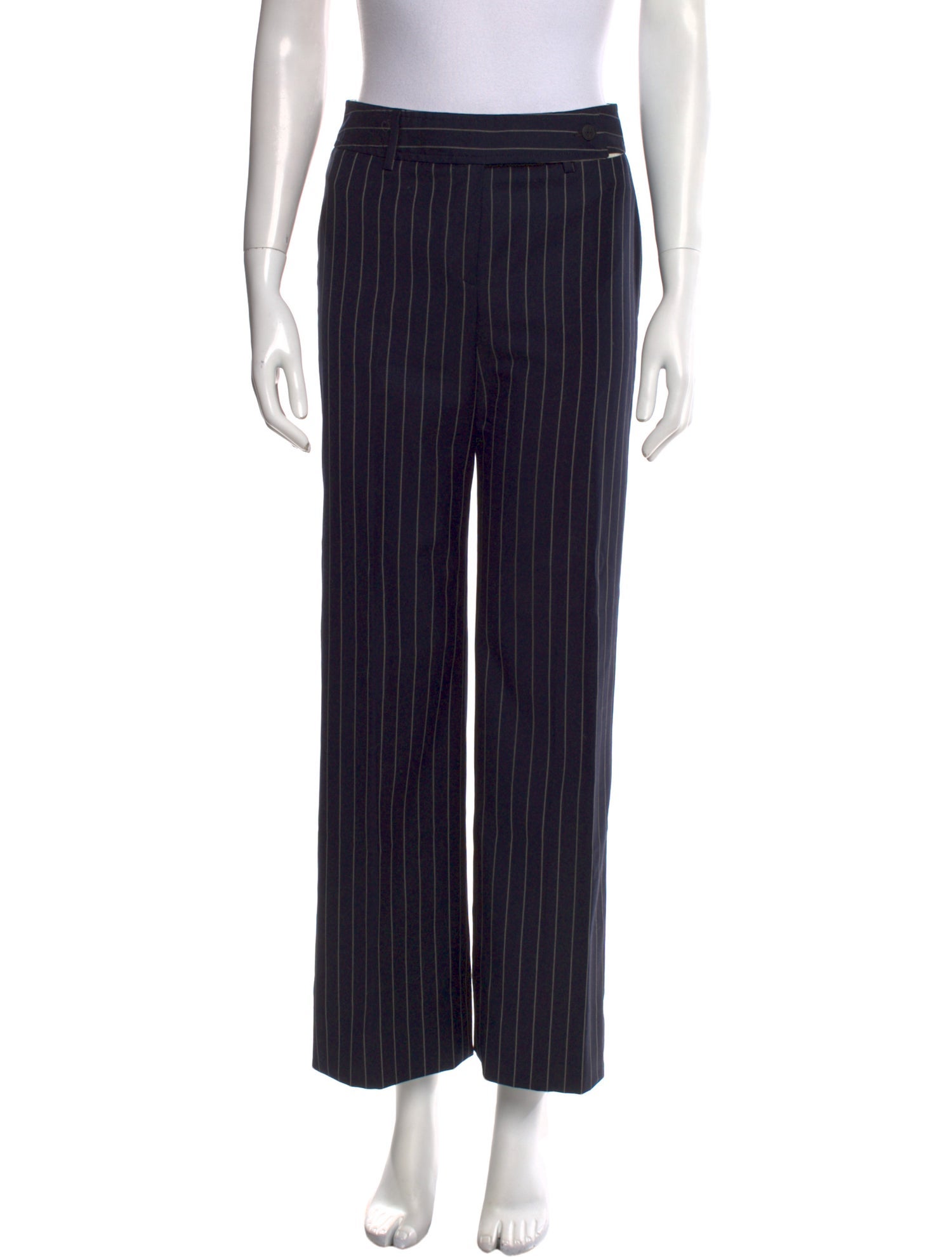 Giorgio Armani Wool Wide Leg Pants