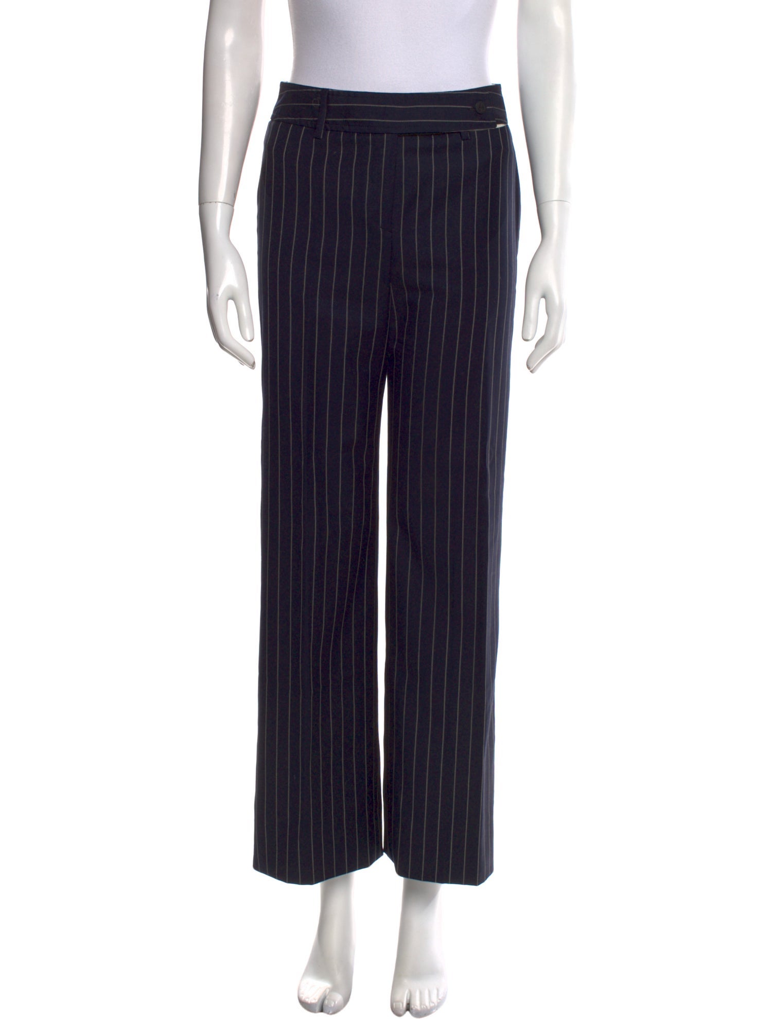Giorgio Armani Wool Straight Leg Pants
