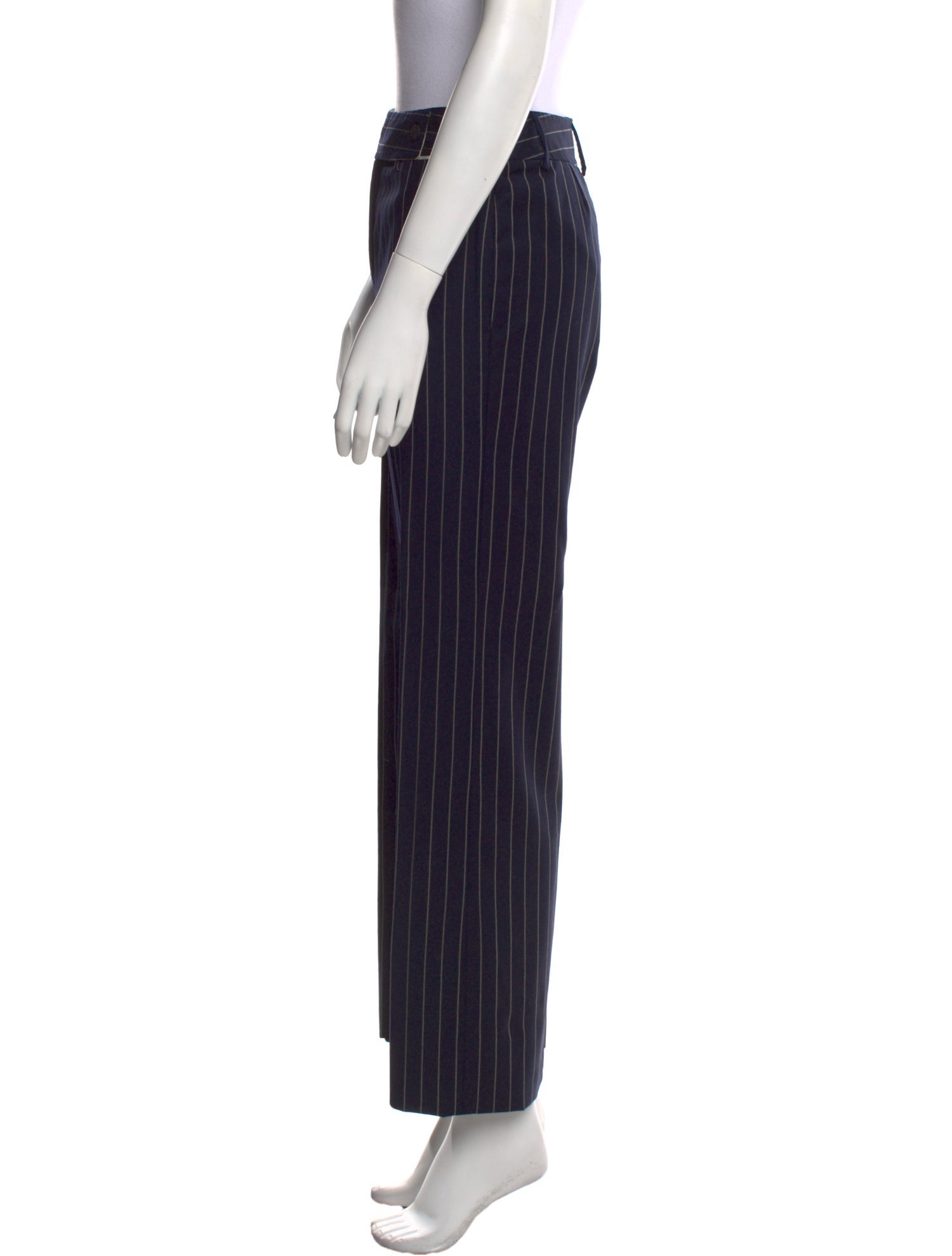 Giorgio Armani Wool Straight Leg Pants