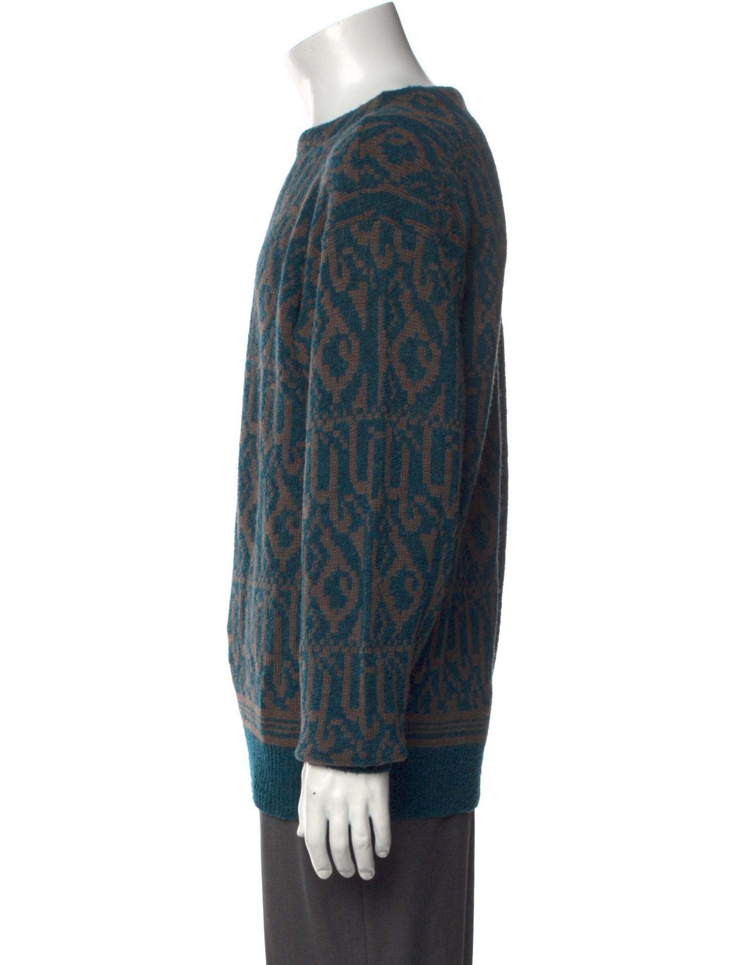 Giorgio Armani Wool Printed Pullover
