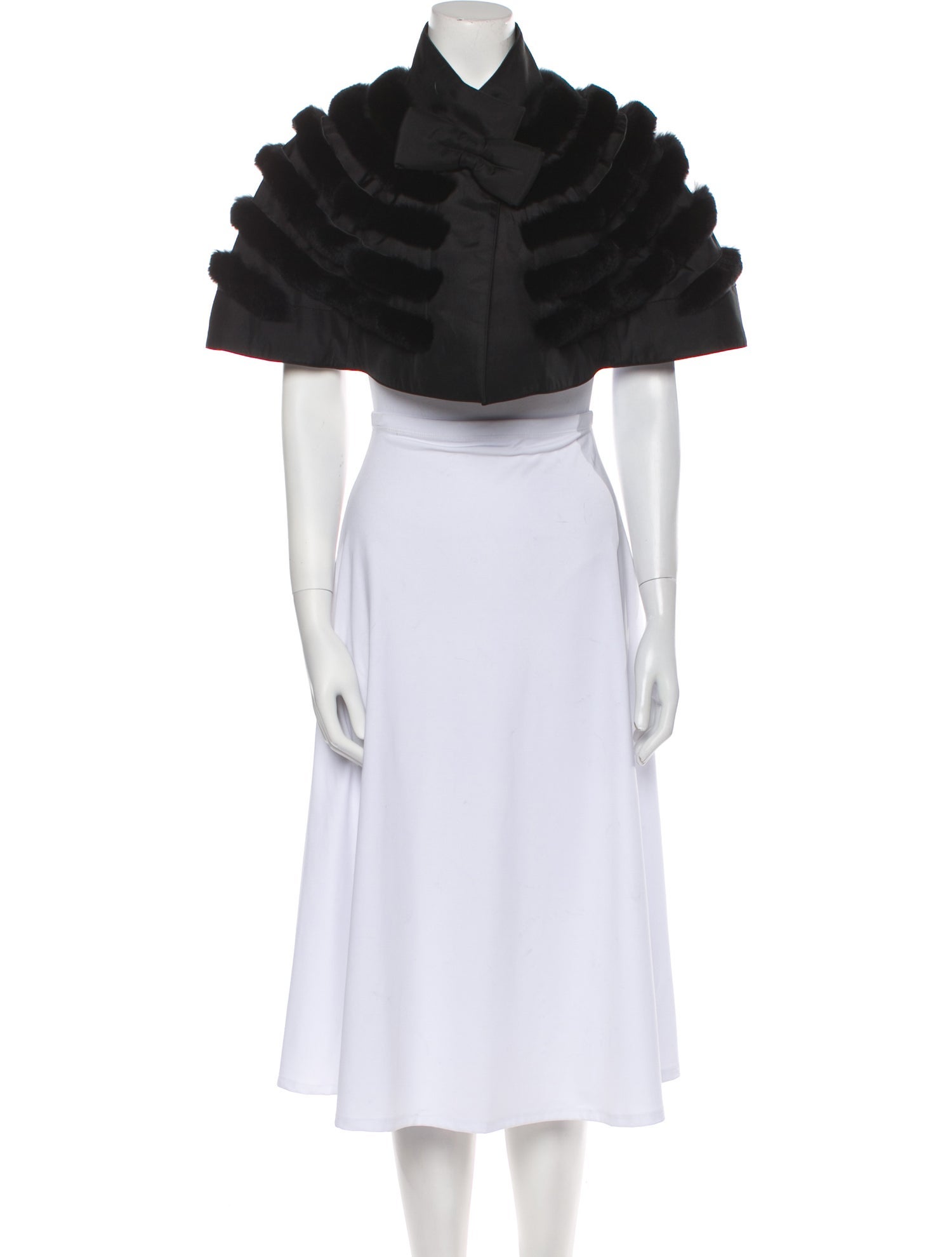 Giorgio Armani Fur Scarf