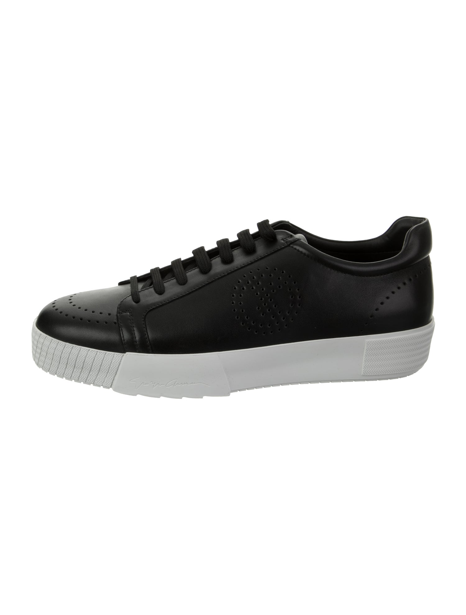 Giorgio Armani Leather Sneakers
