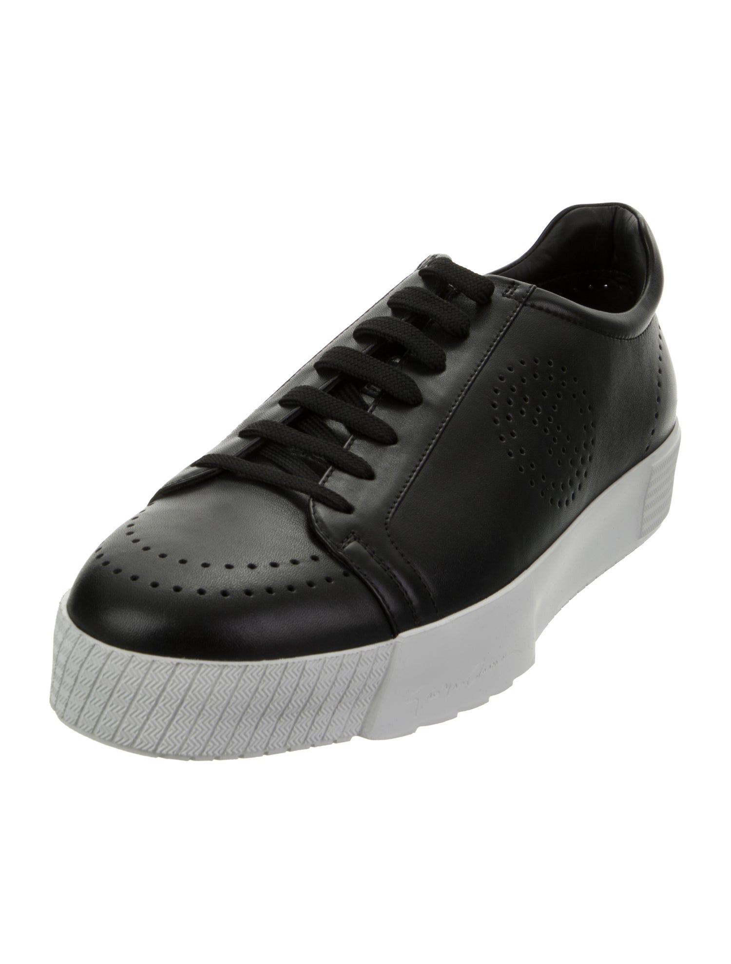 Giorgio Armani Leather Sneakers