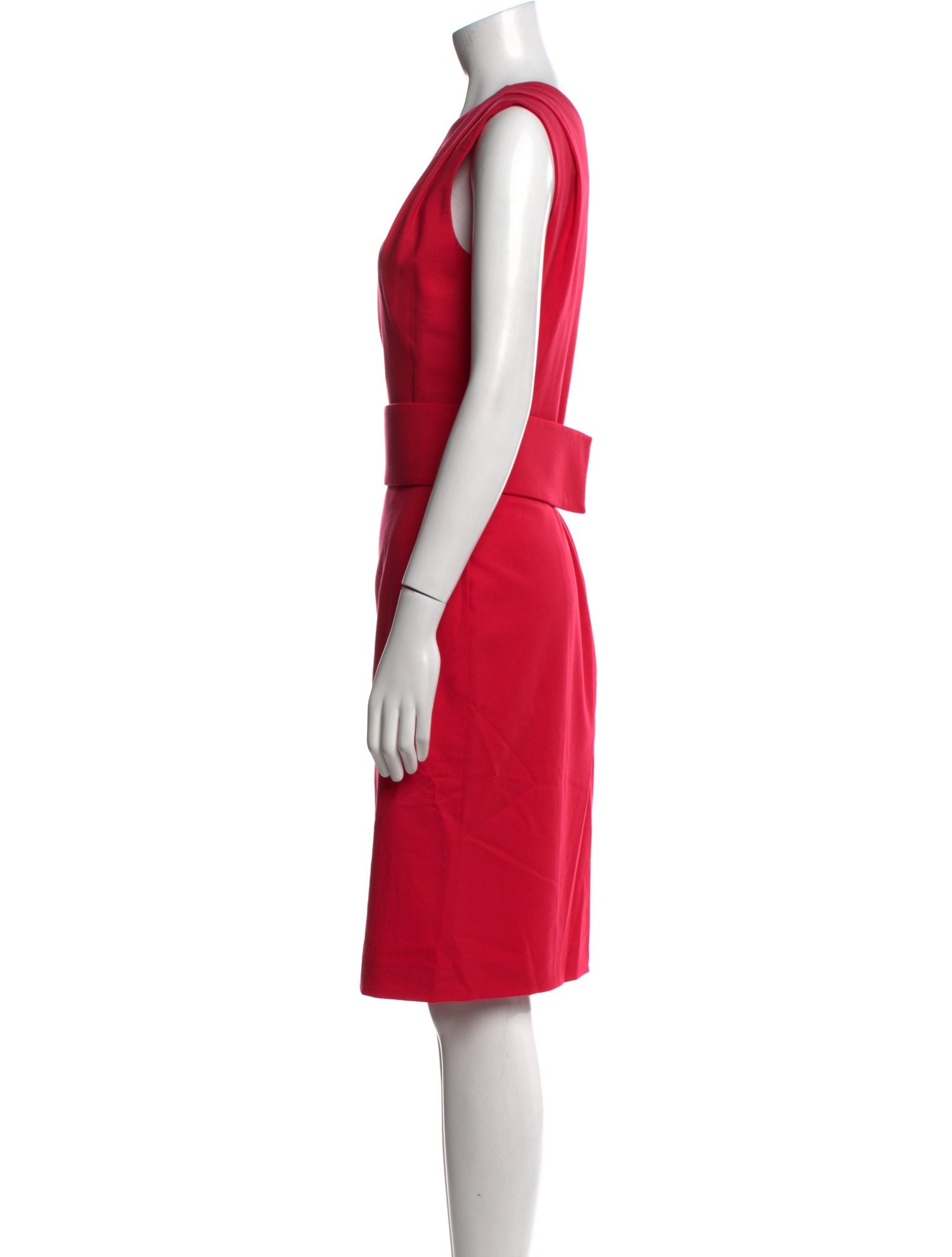 red square neck dress Red Long Sleeves Square Neckline High Slit Column Formal Dresses,CP0457 US10 / Custom Color(leaving a note)