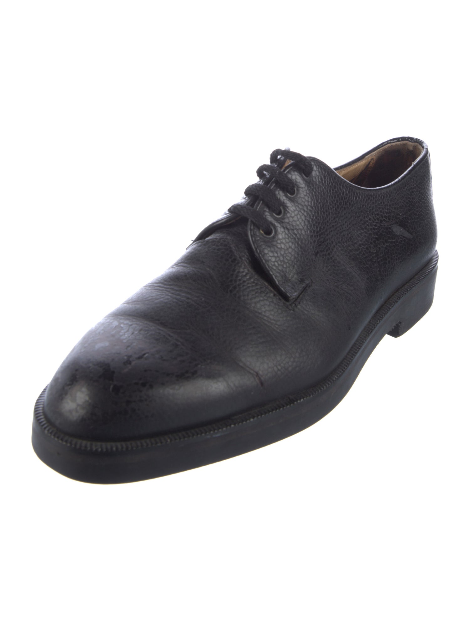 Giorgio Armani Leather Derby Shoes