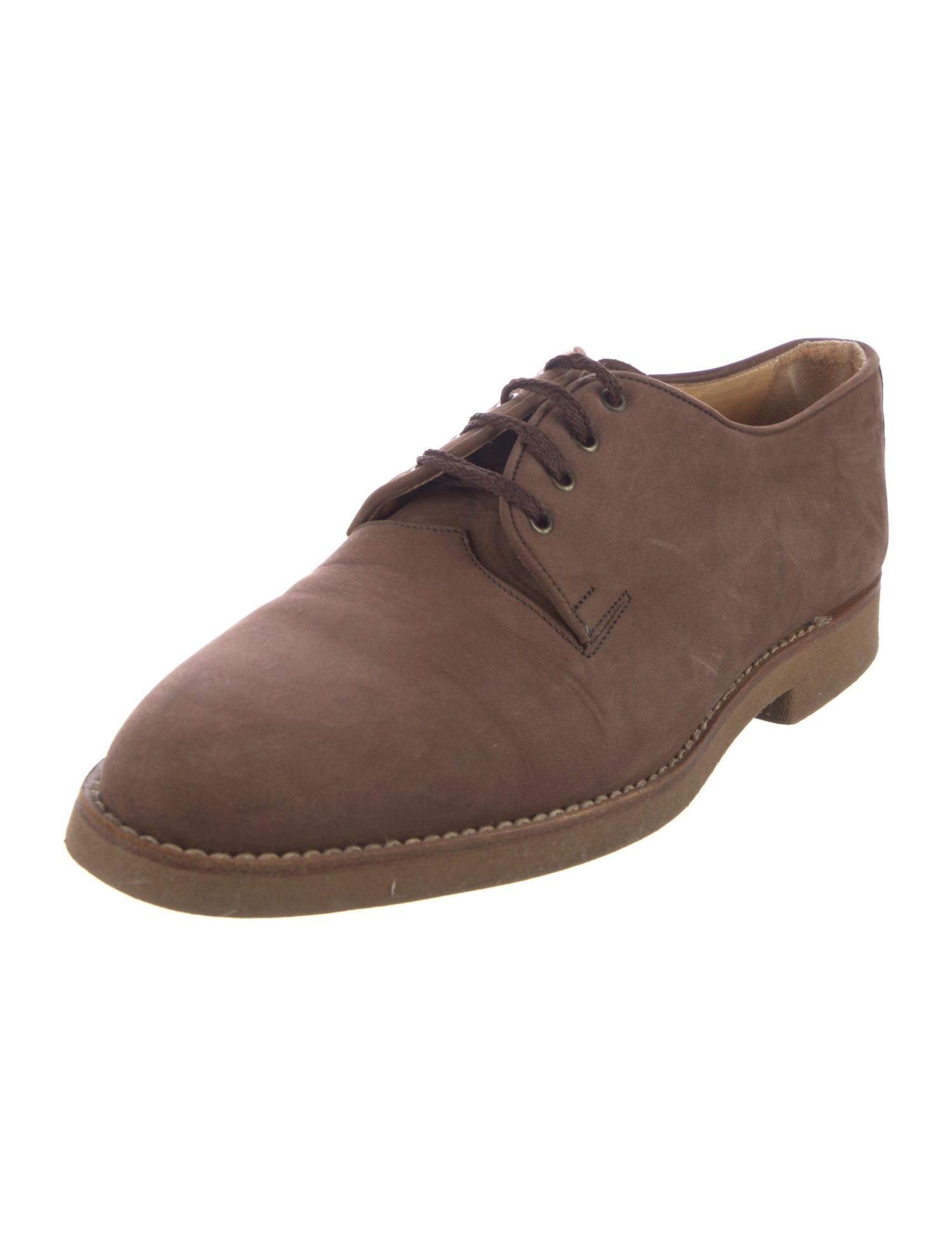 Giorgio Armani Suede Derby Shoes