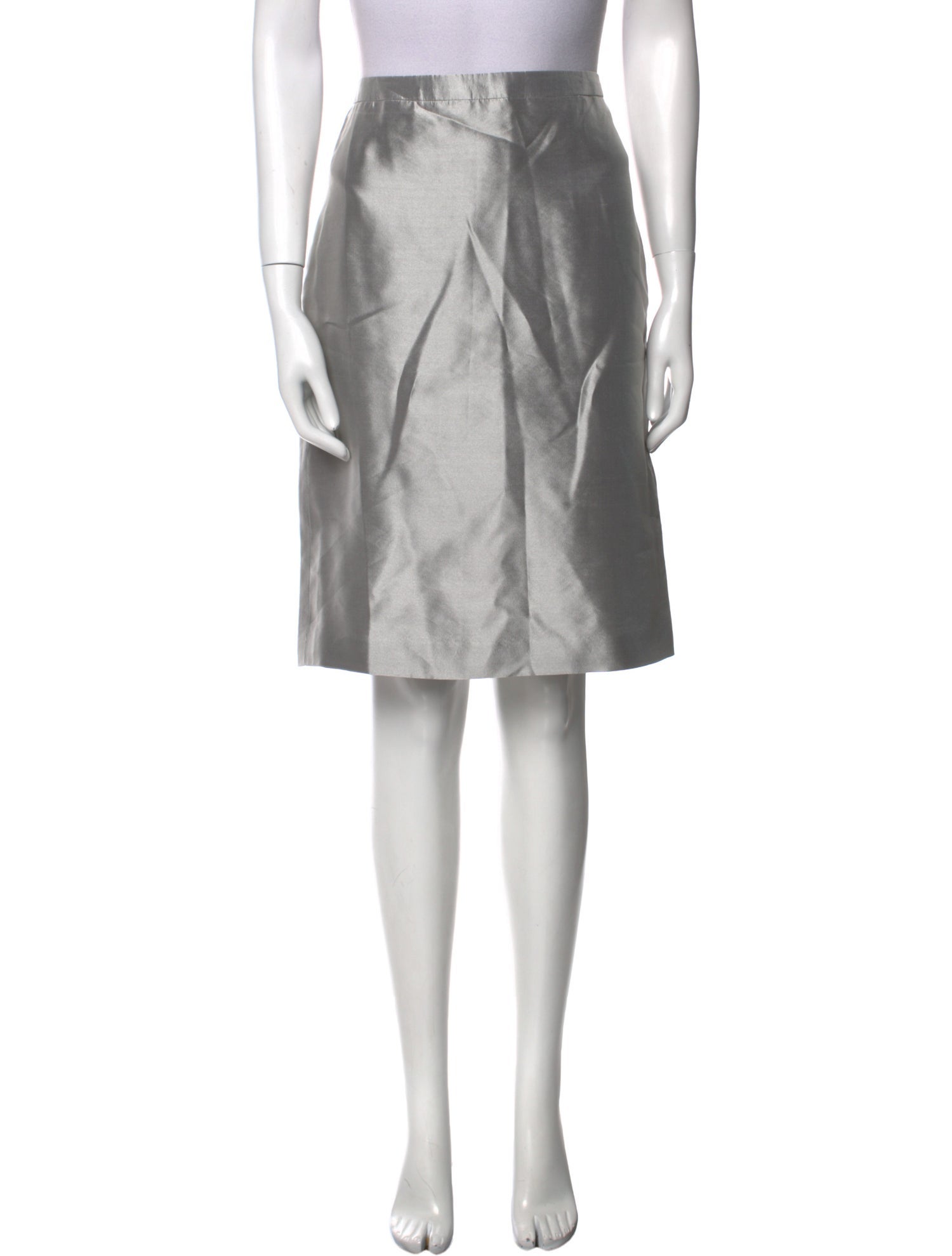 Giorgio Armani Silk Knee-Length Skirt