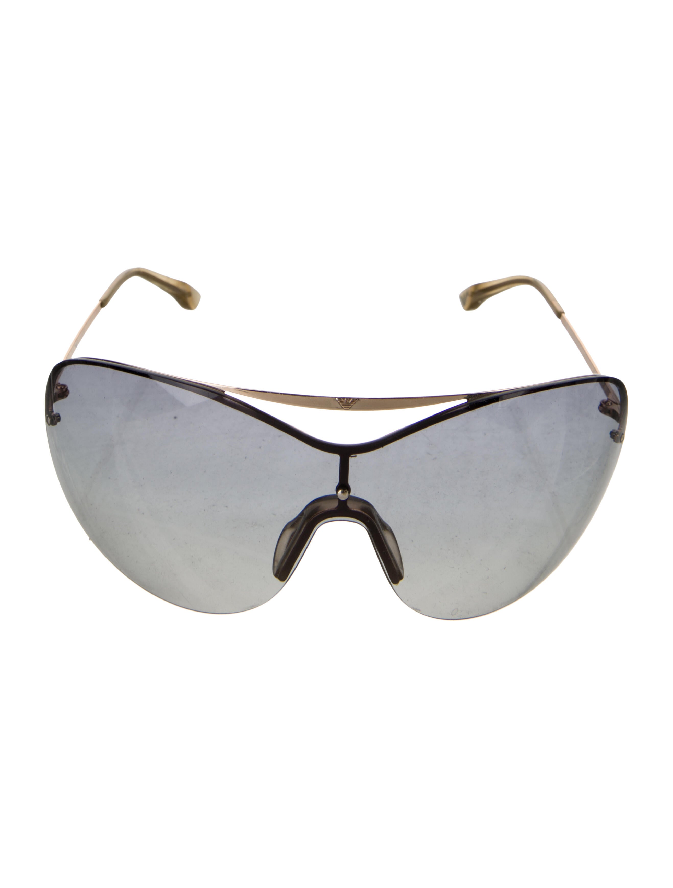 Giorgio Armani Oversize Tinted Sunglasses