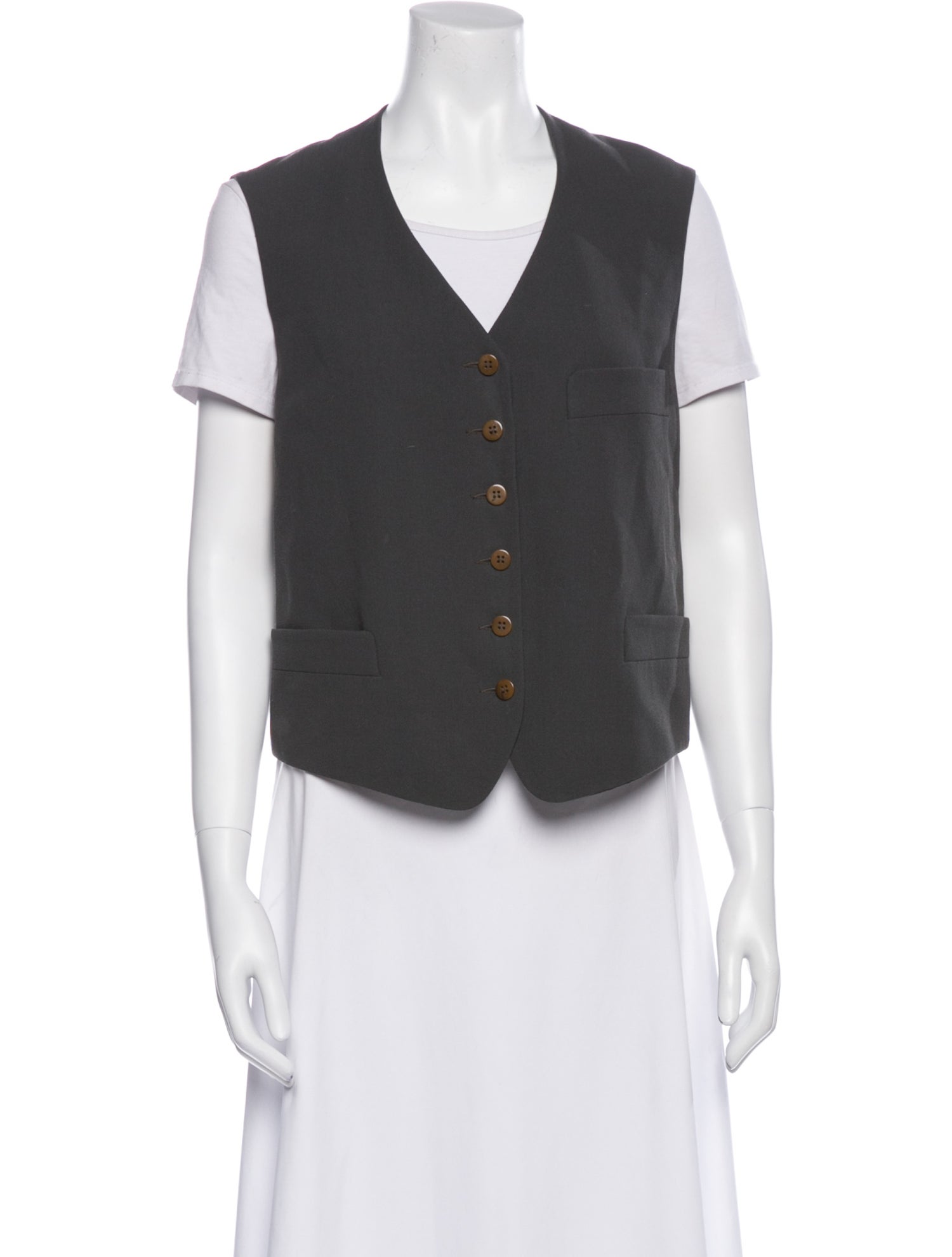 Giorgio Armani Virgin Wool Vest