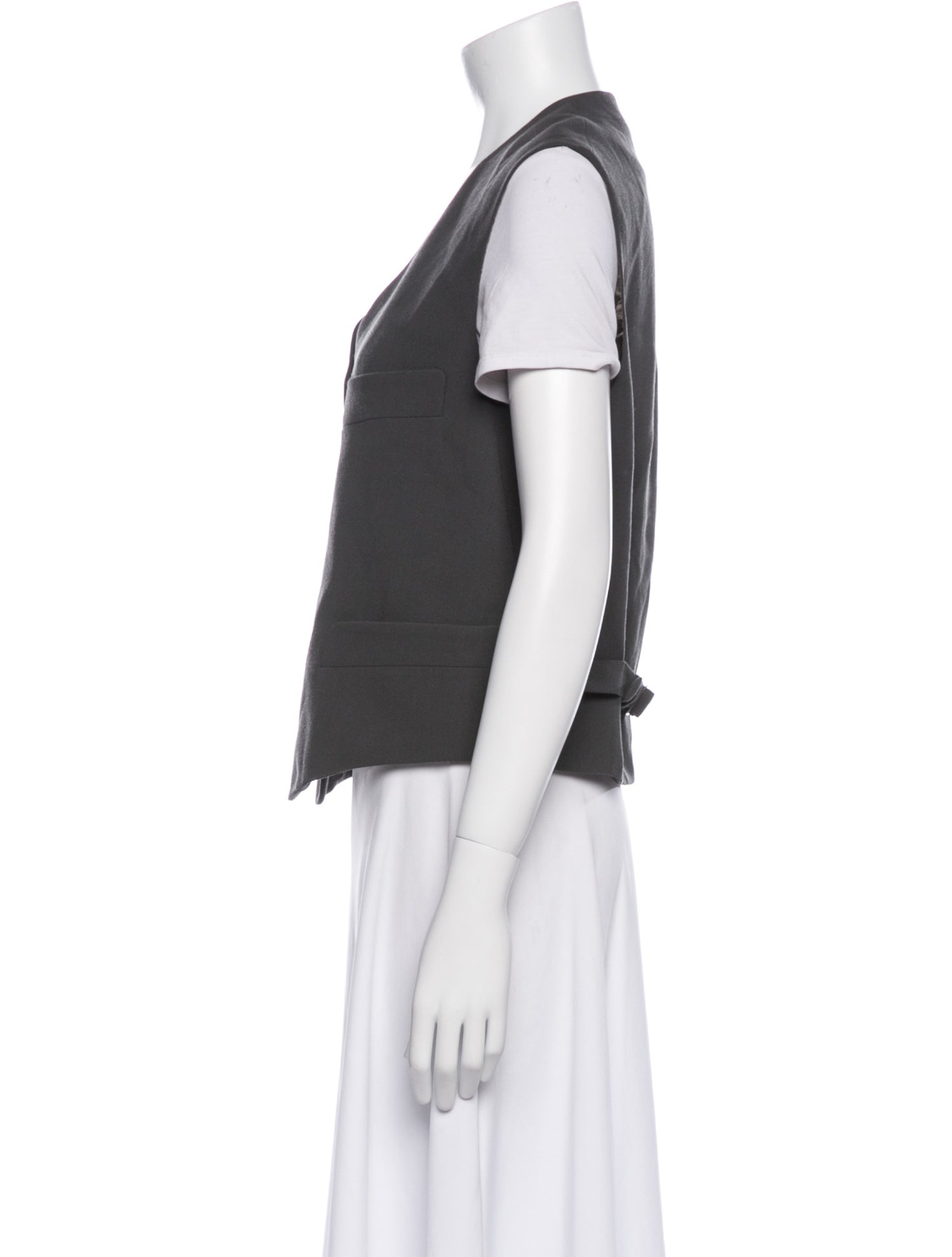 Giorgio Armani Virgin Wool Vest