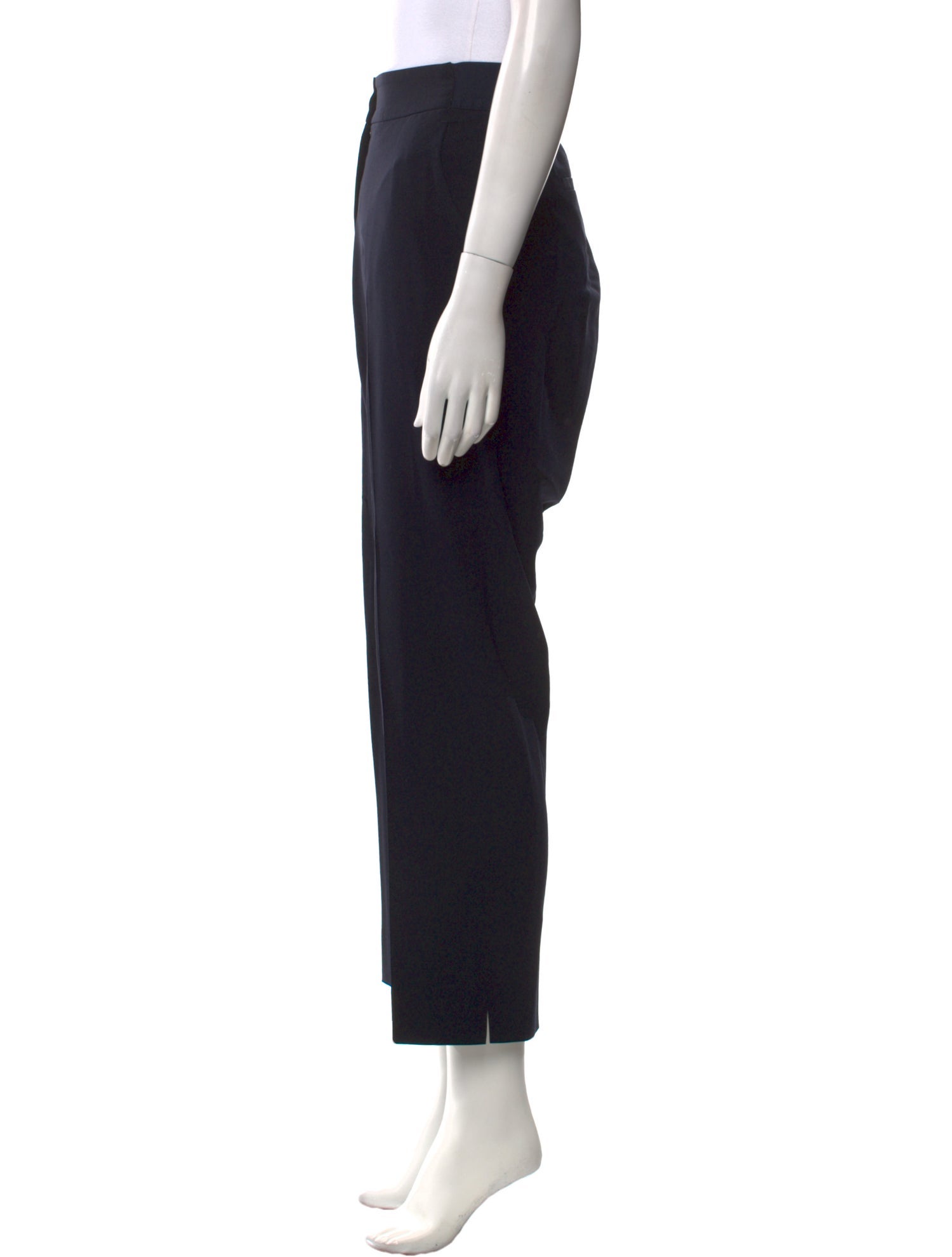 Giorgio Armani Wool Straight Leg Pants