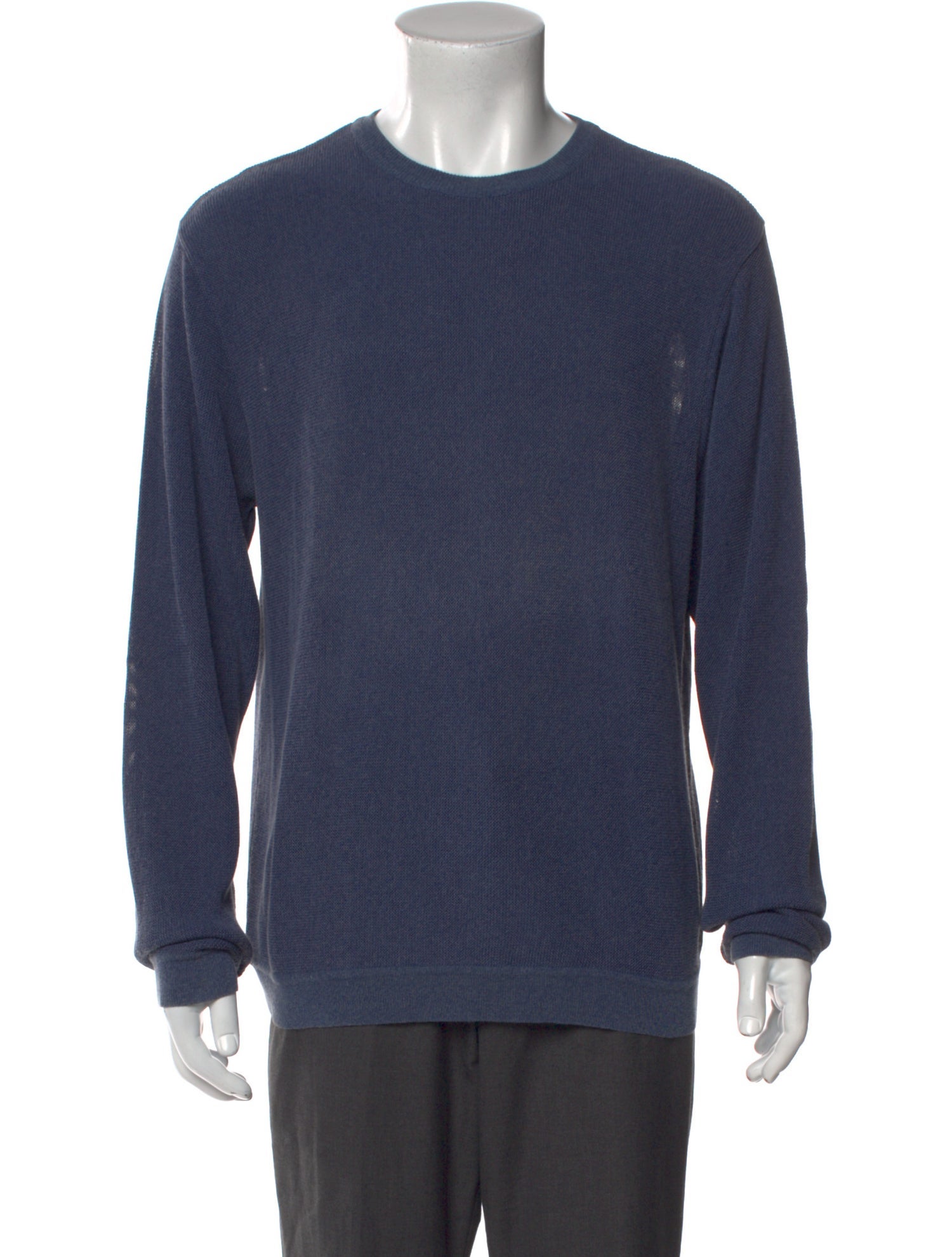 Giorgio Armani Crew Neck Long Sleeve Pullover